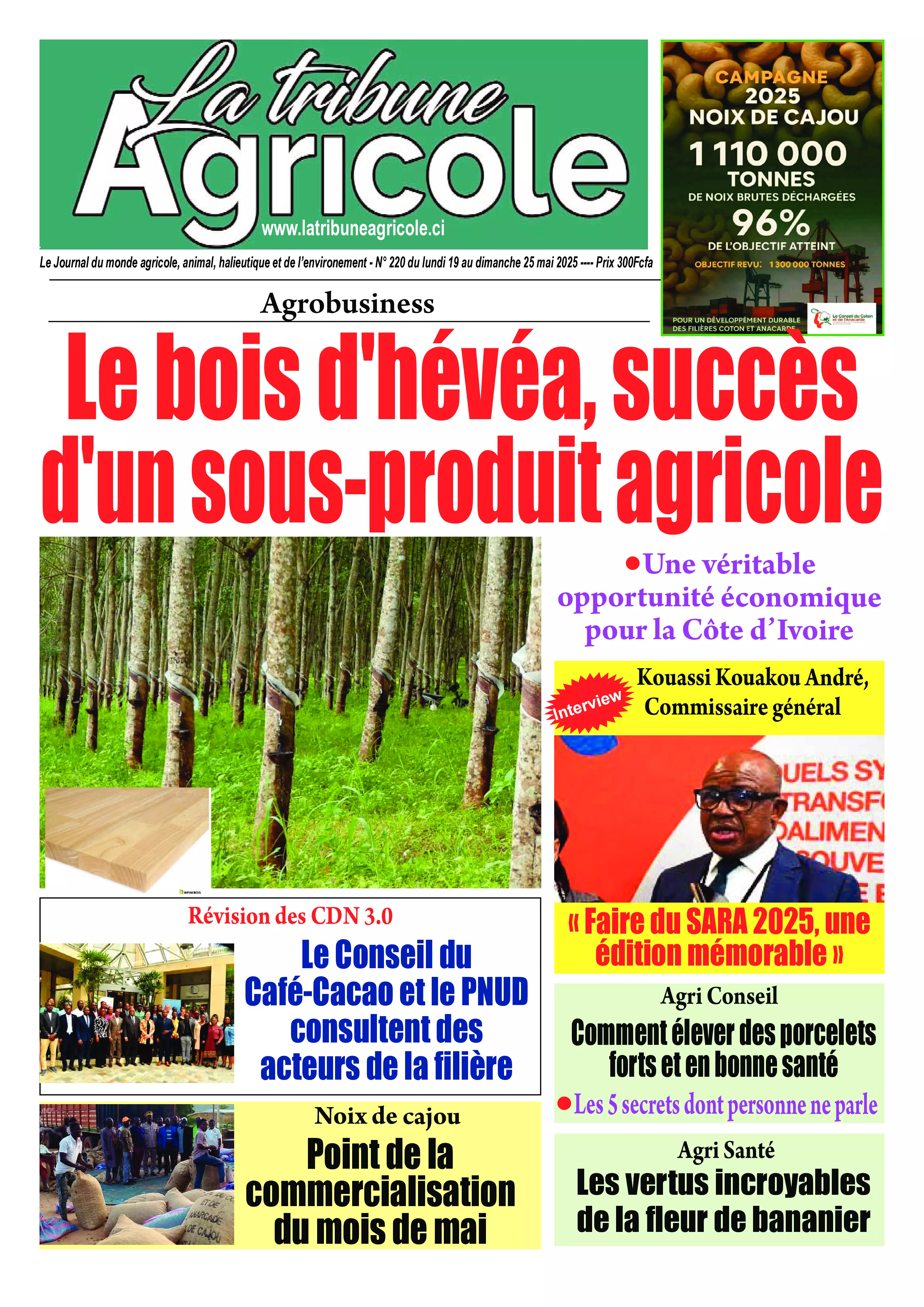 LA TRIBUNE AGRICOLE N° 220