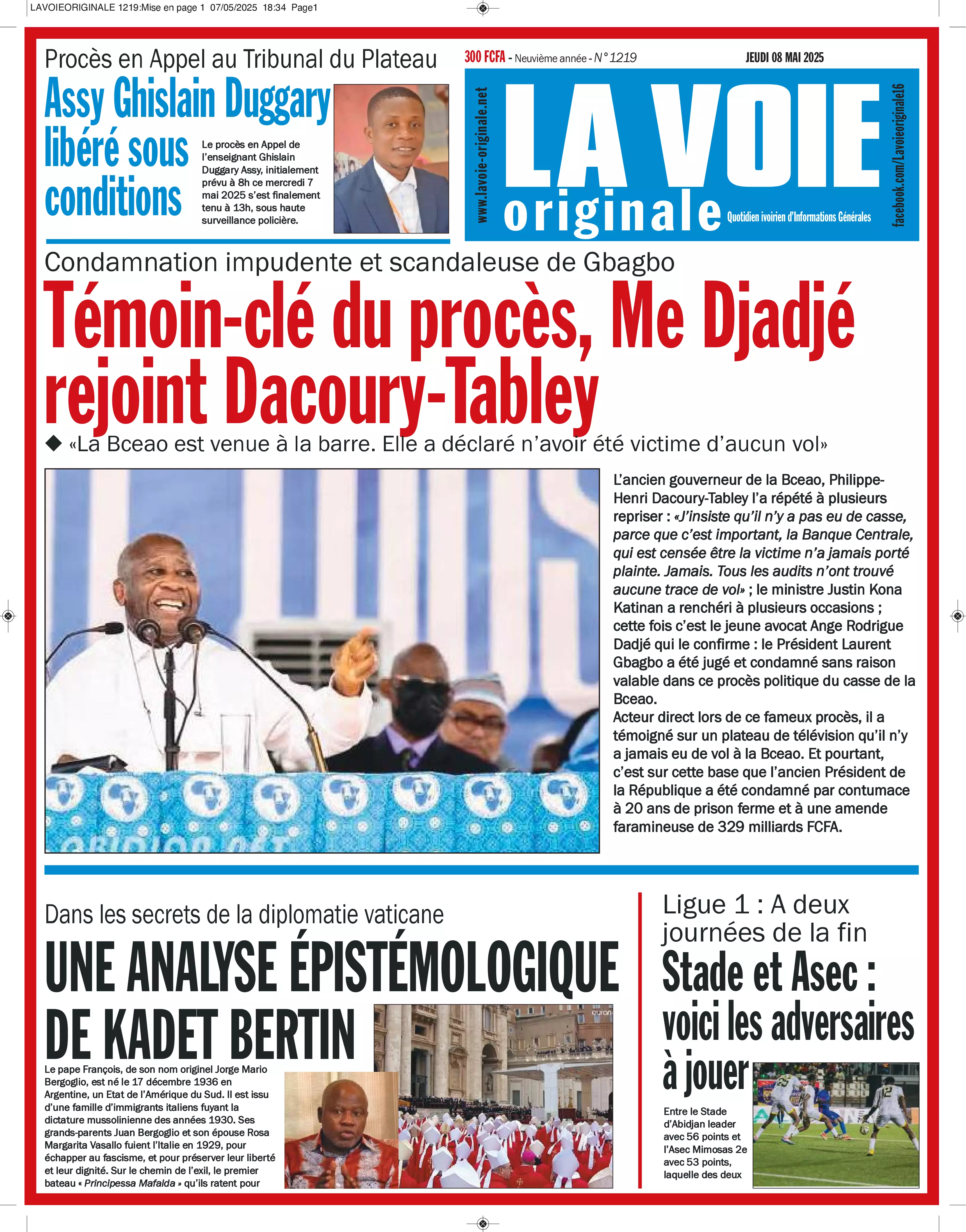 N° 1219 - 2025-05-08