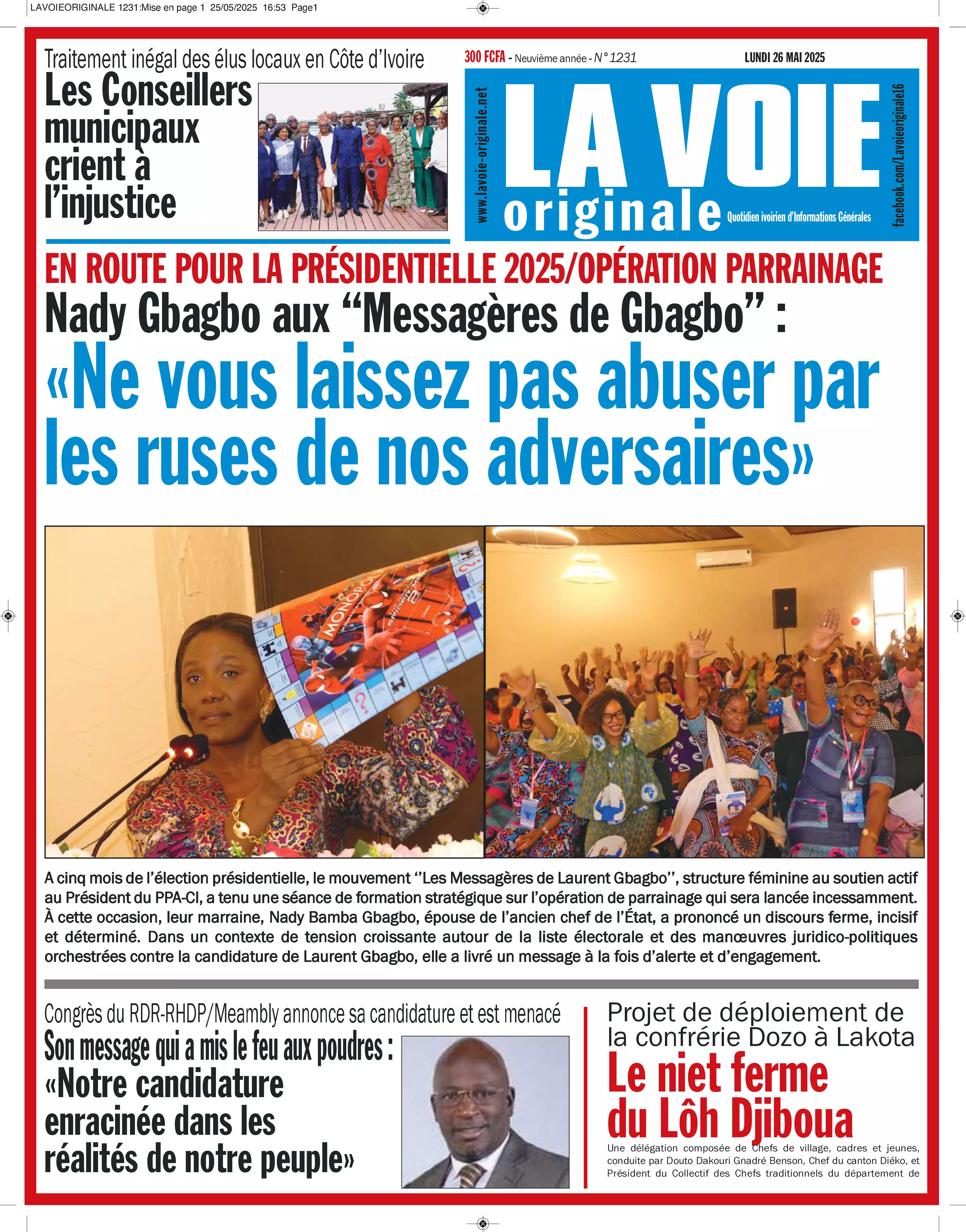 N° 1231 - 2025-05-26