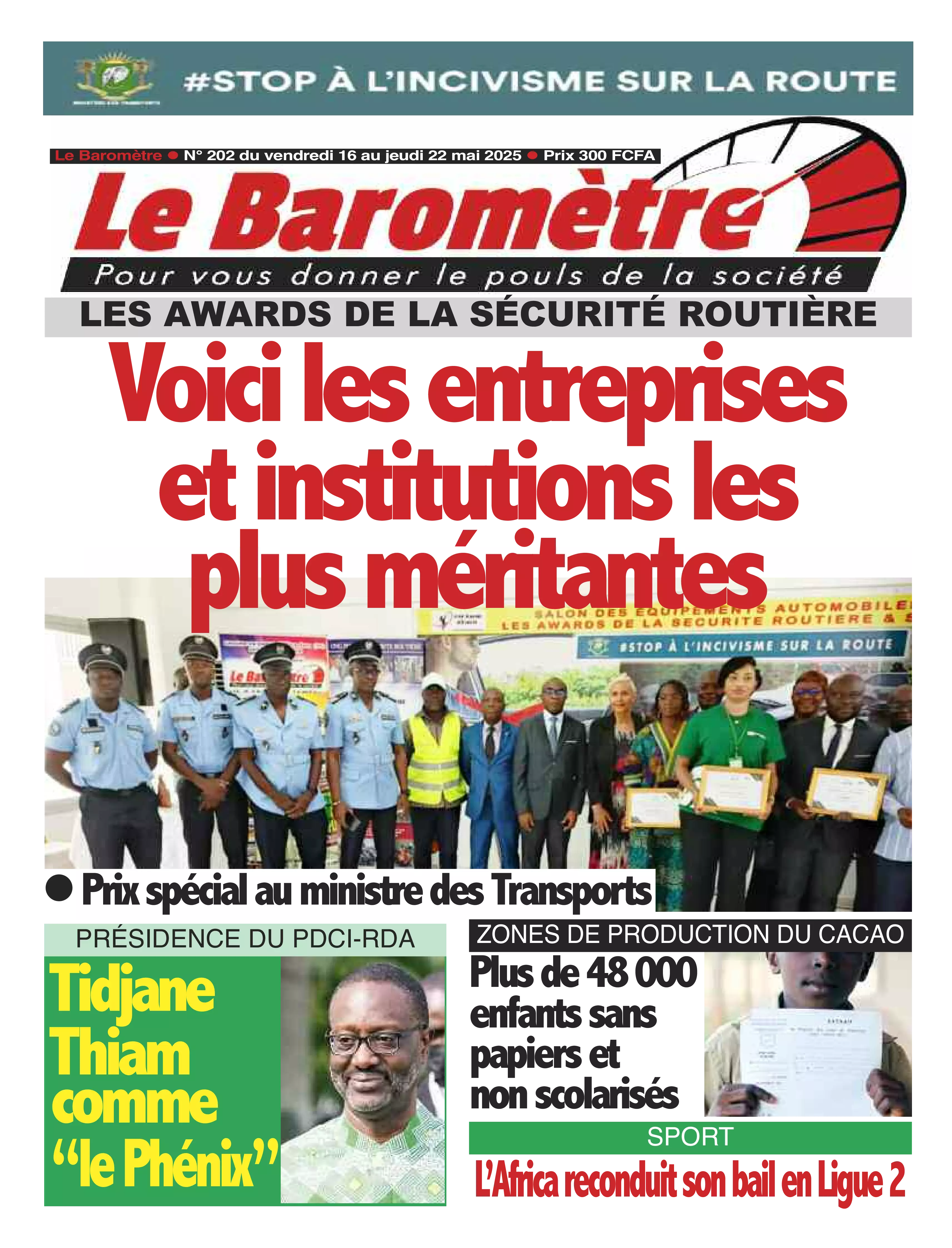 LE BAROMETRE N° 202