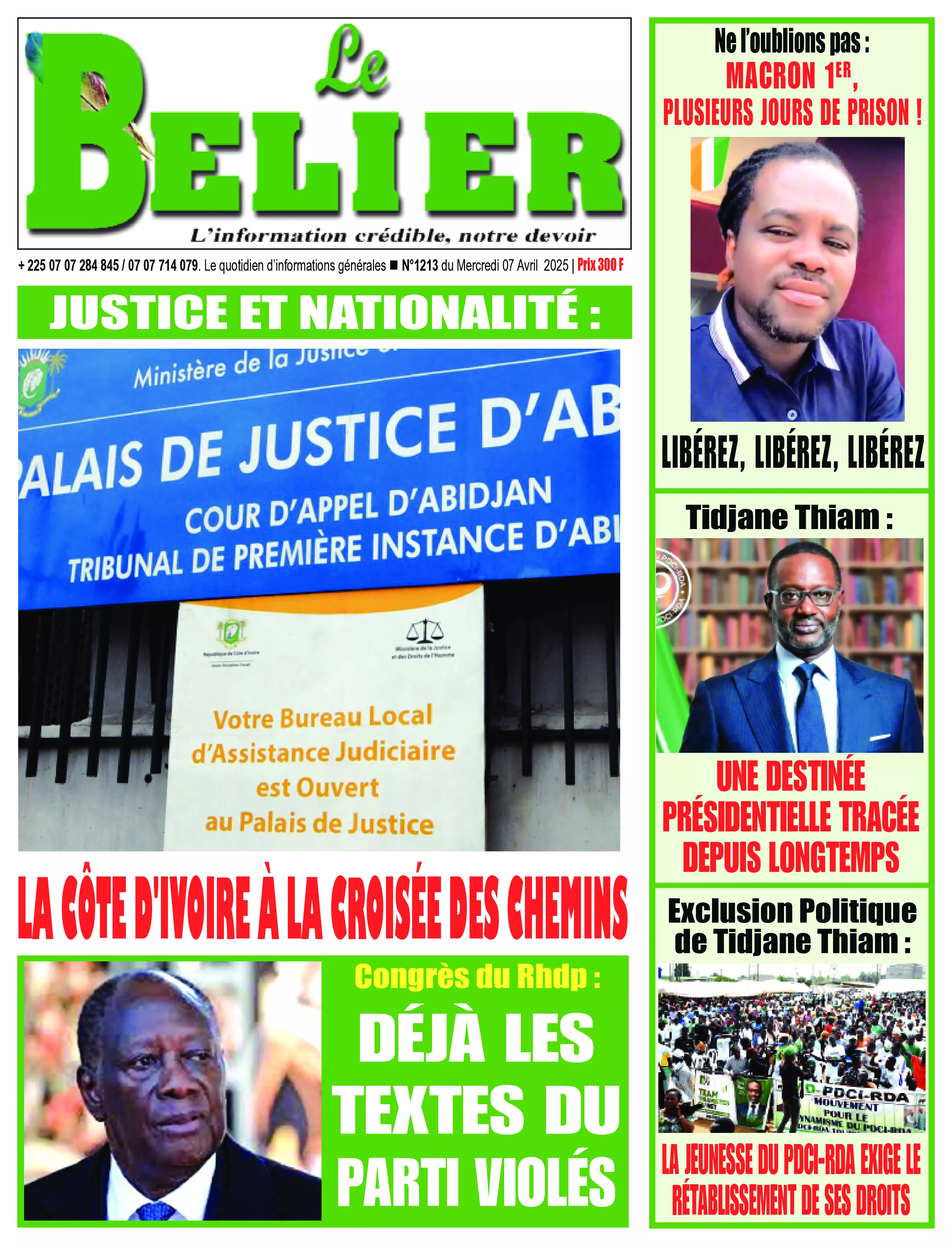 N° 1213 - 2025-05-07