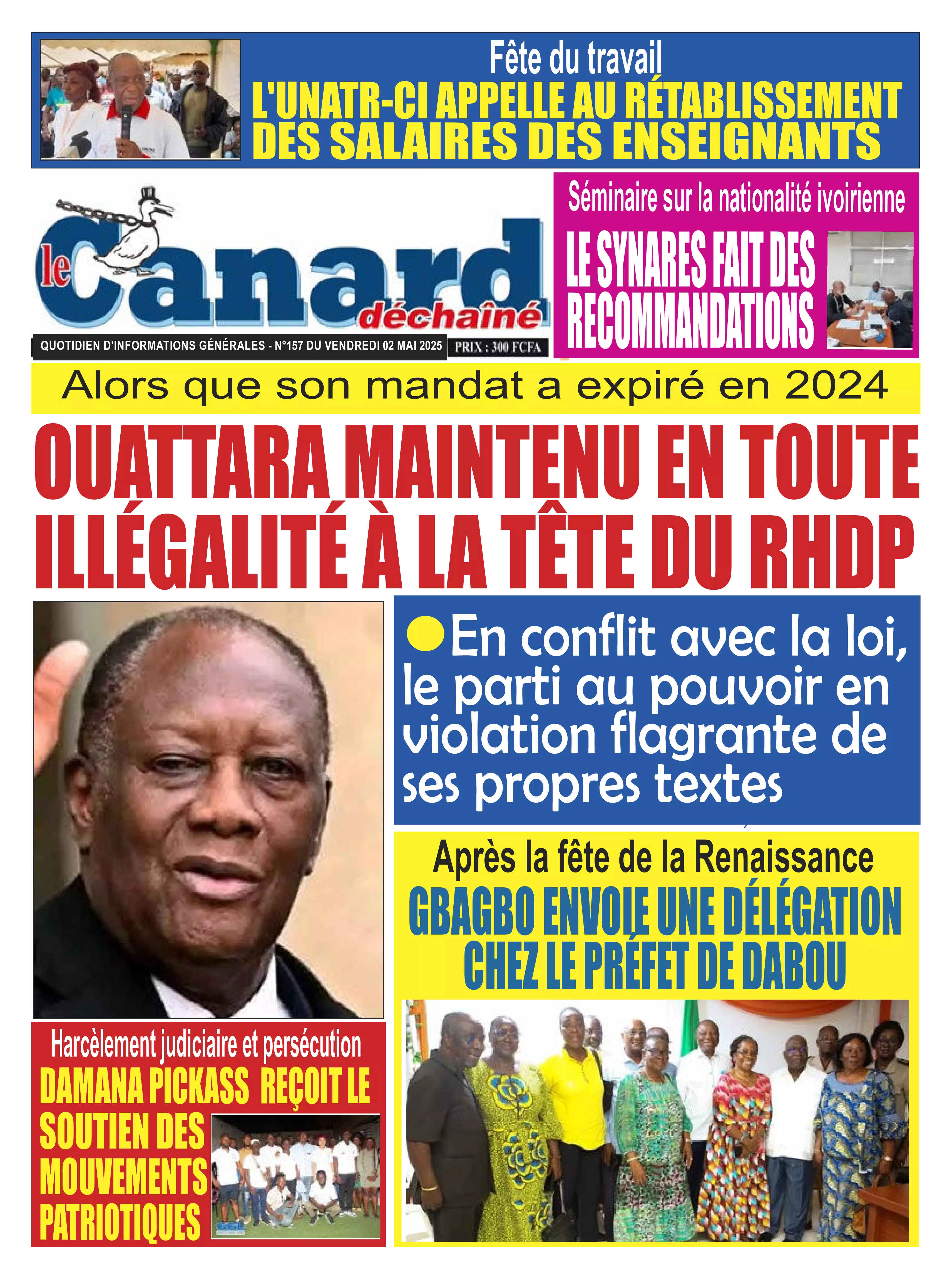 N° 157 - 2025-05-02