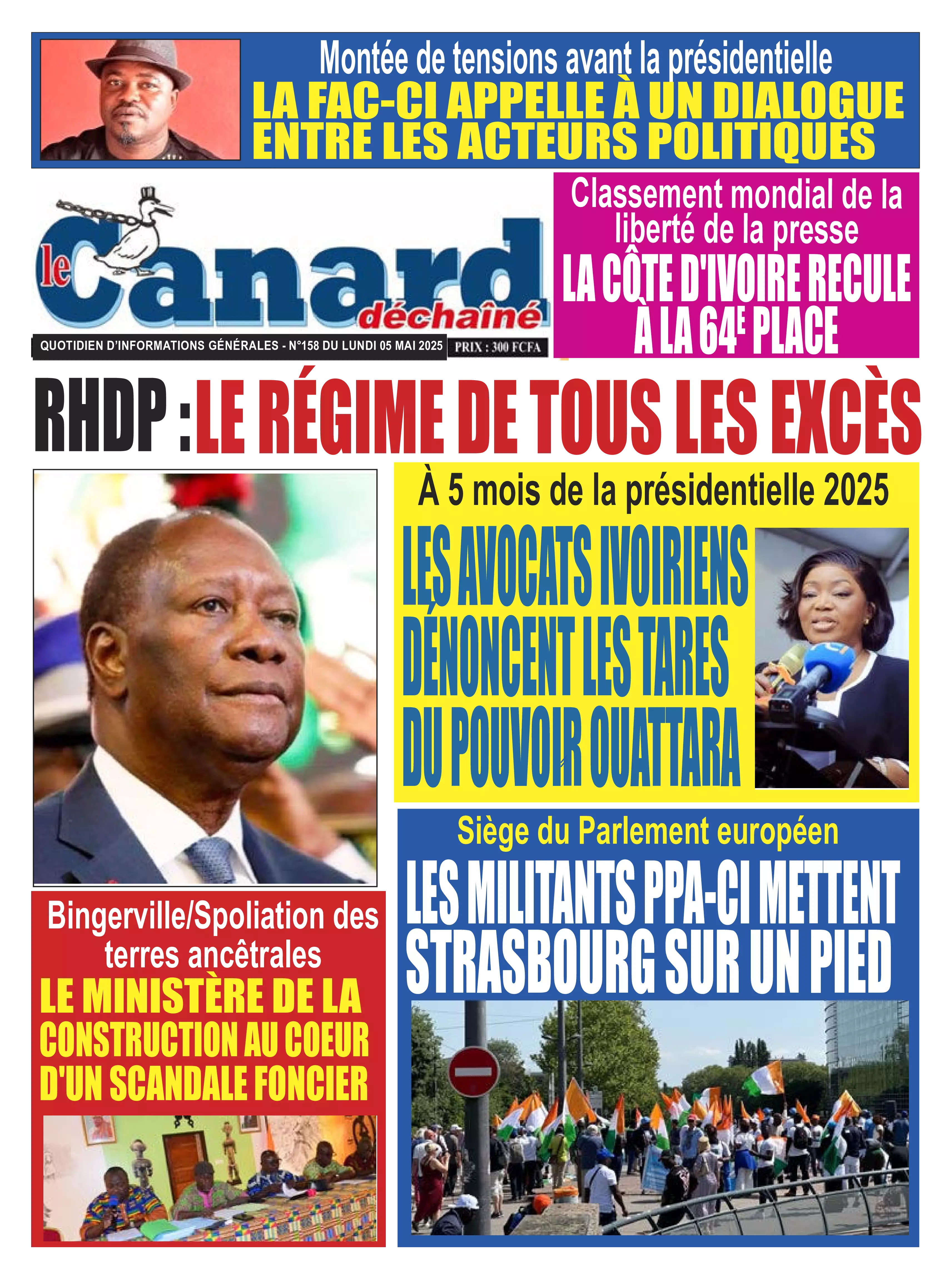 N° 158 - 2025-05-05