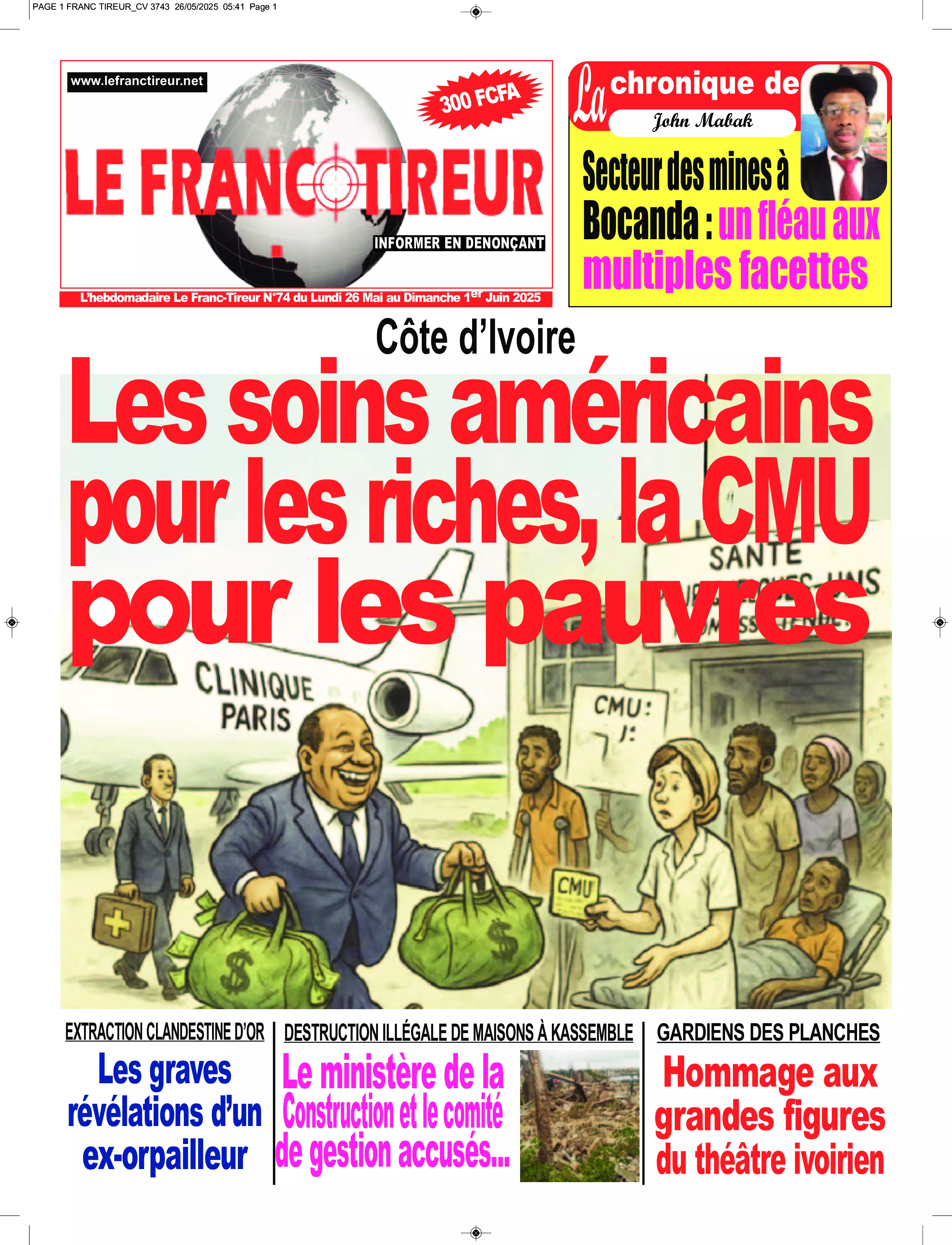 LE FRANC TIREUR N° 74