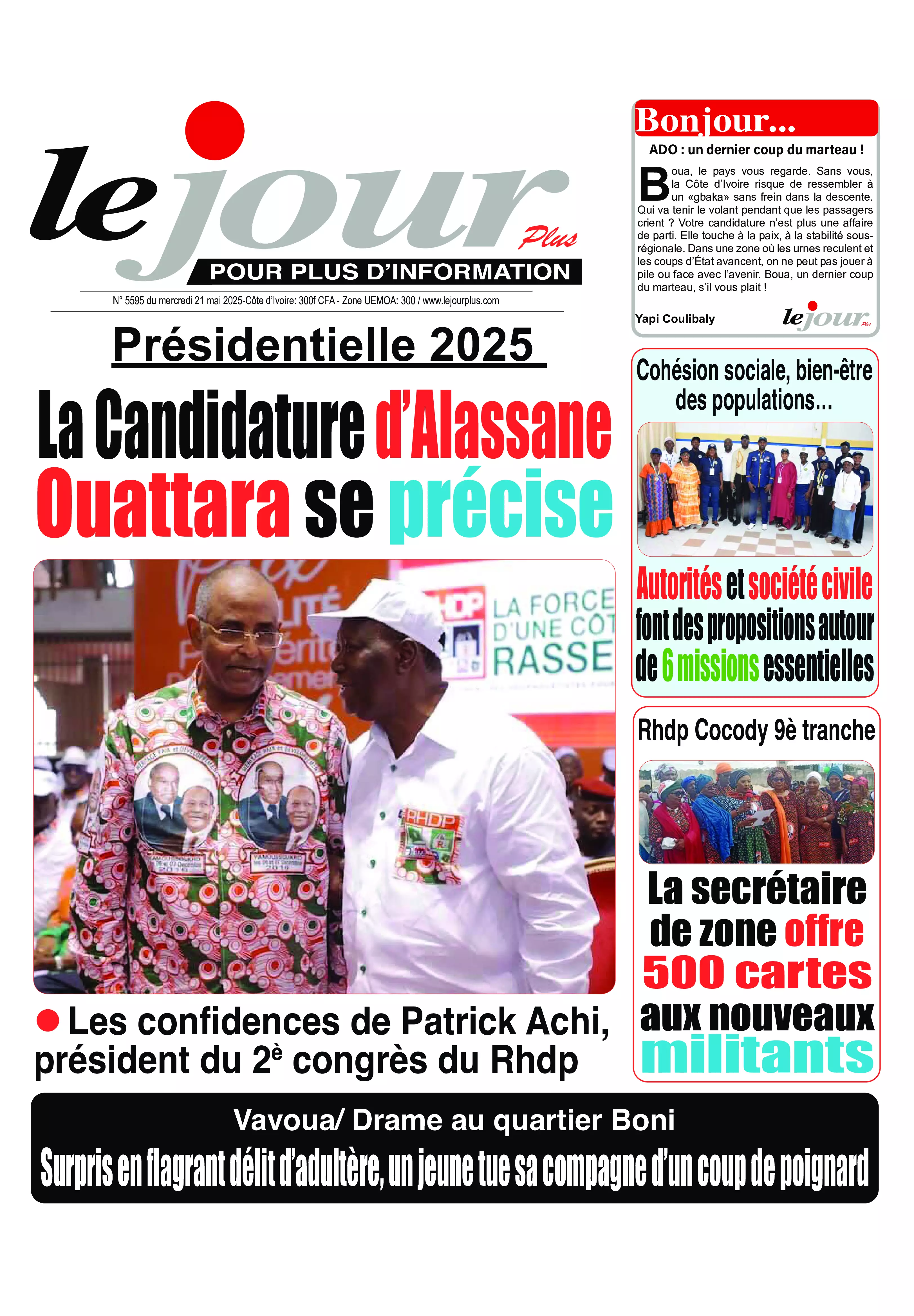 LE JOUR PLUS N° 5595