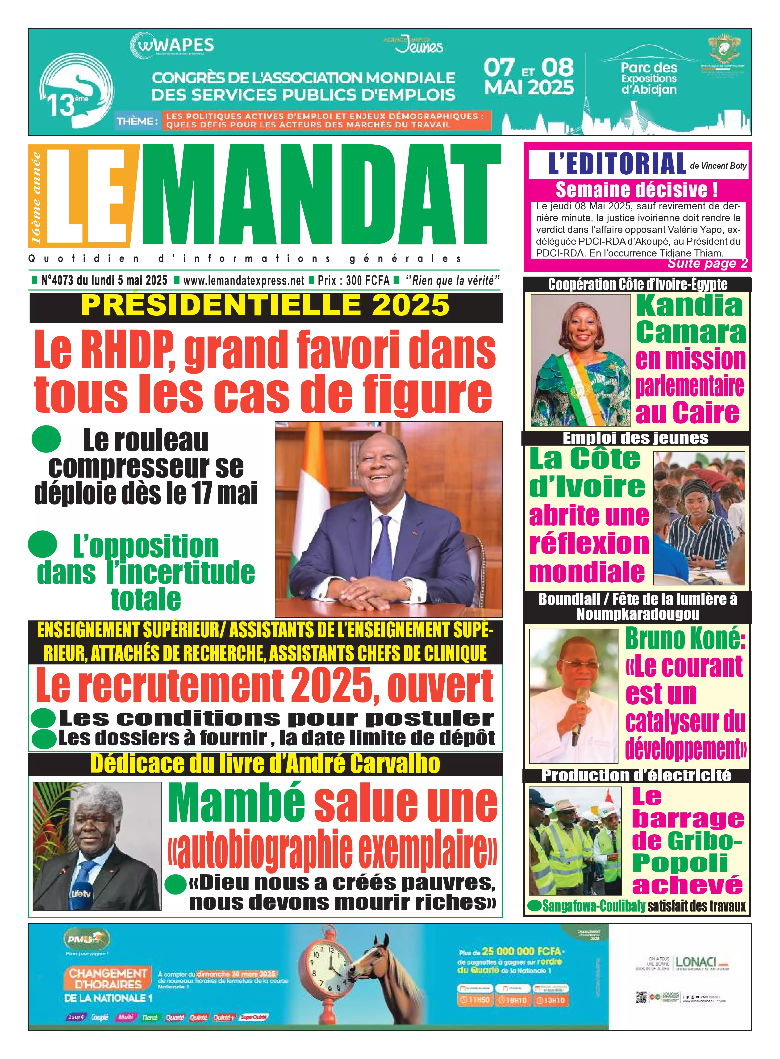 N° 4073 - 2025-05-05