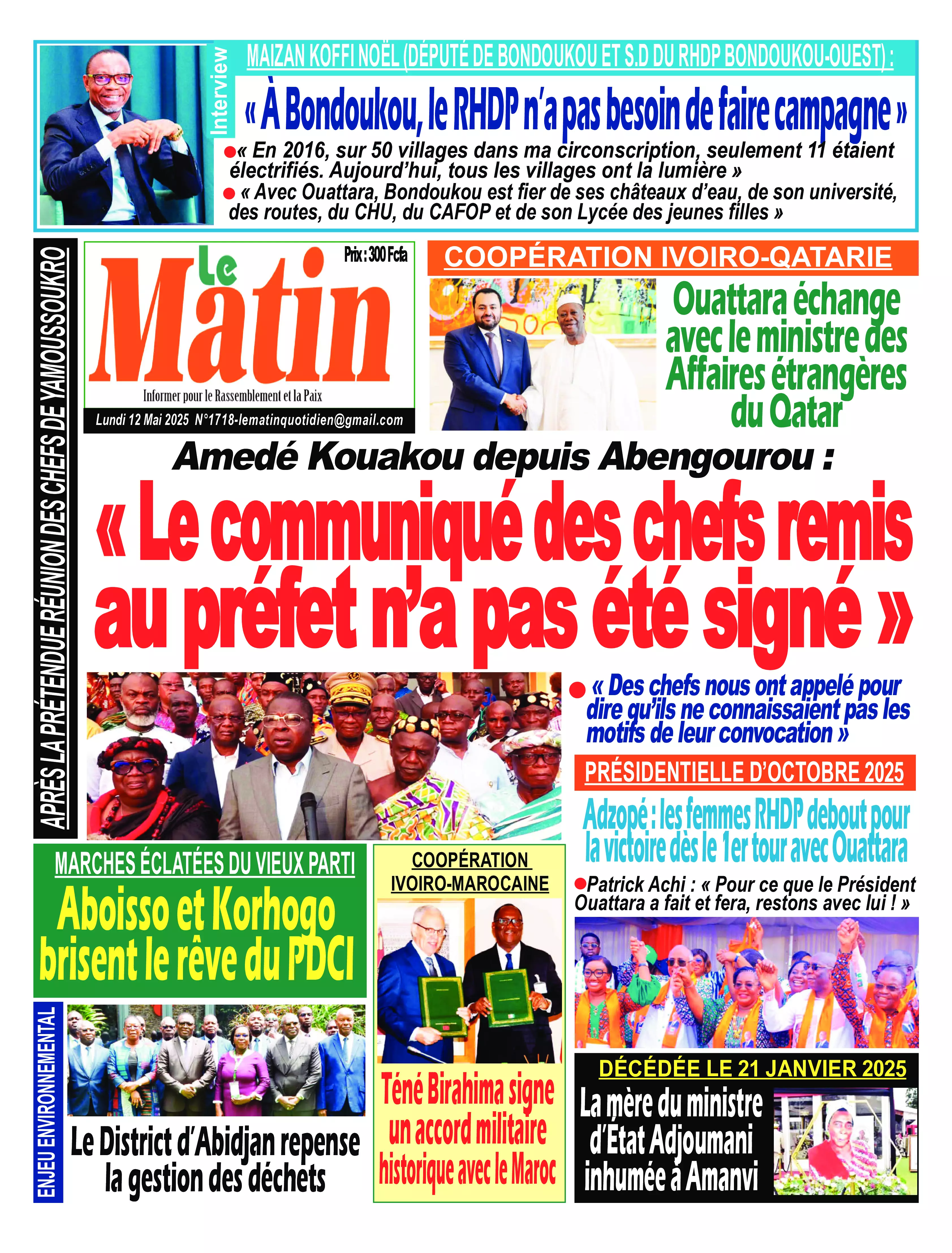 N° 1718 - 2025-05-12