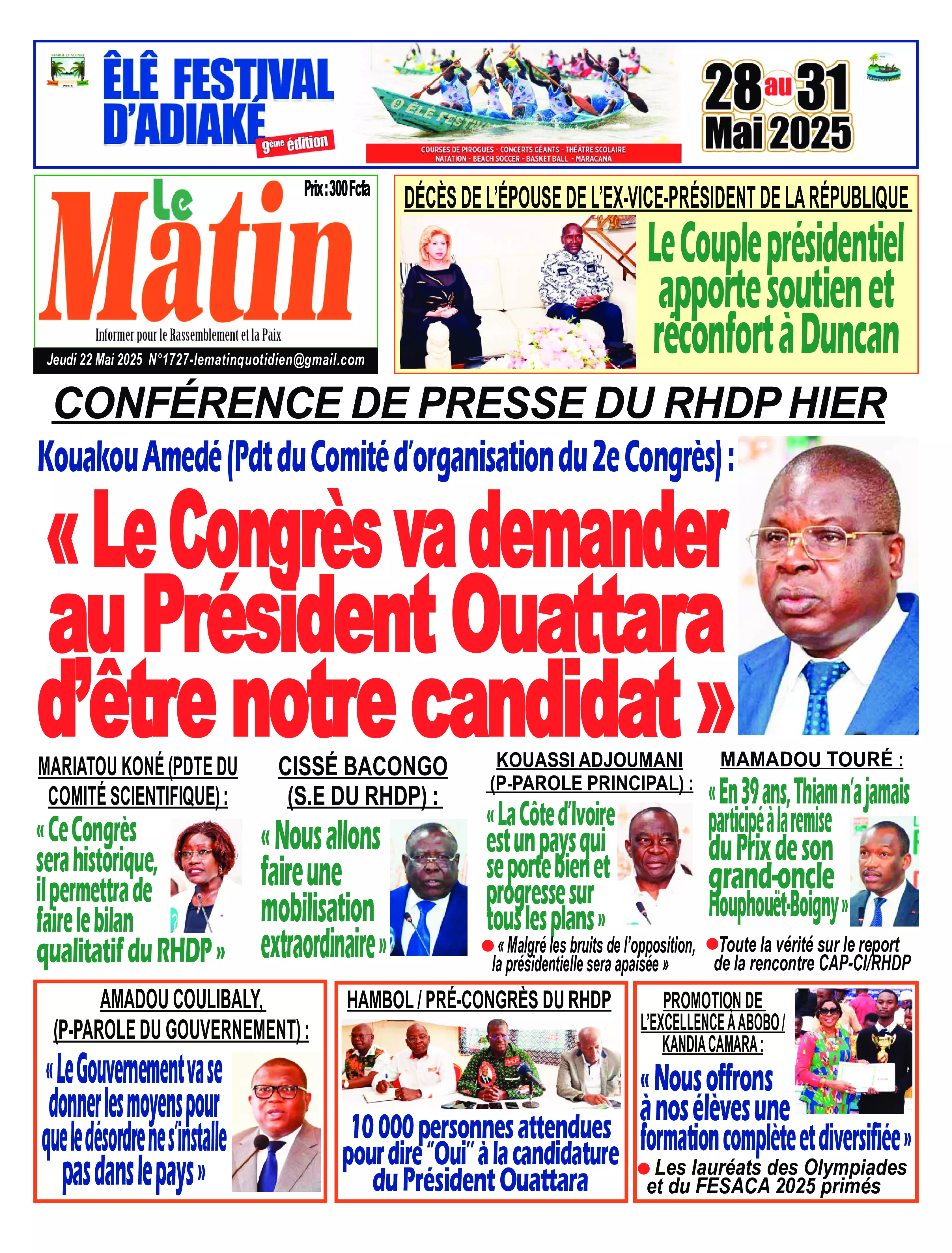 N° 1727 - 2025-05-22