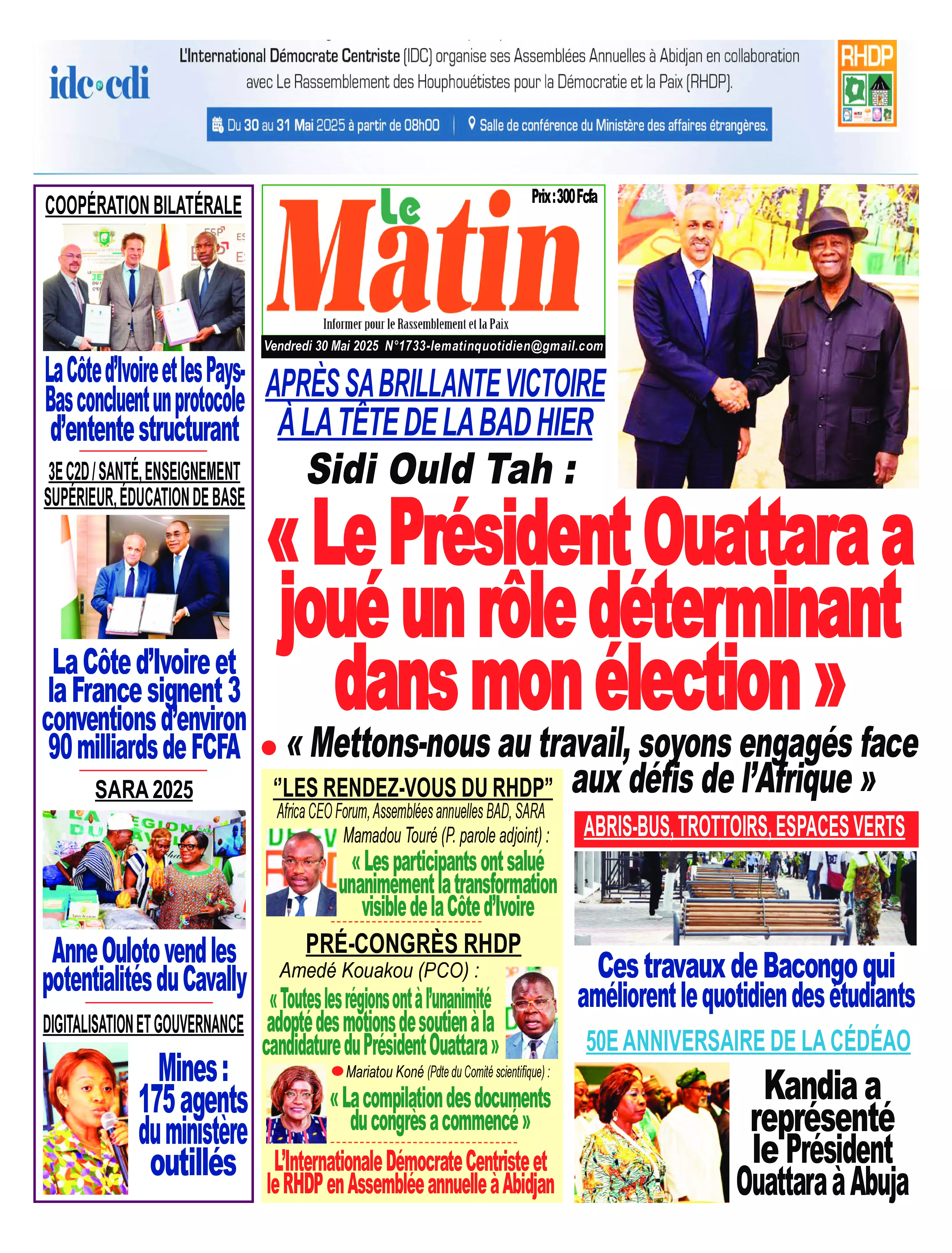 N° 1733 - 2025-05-30