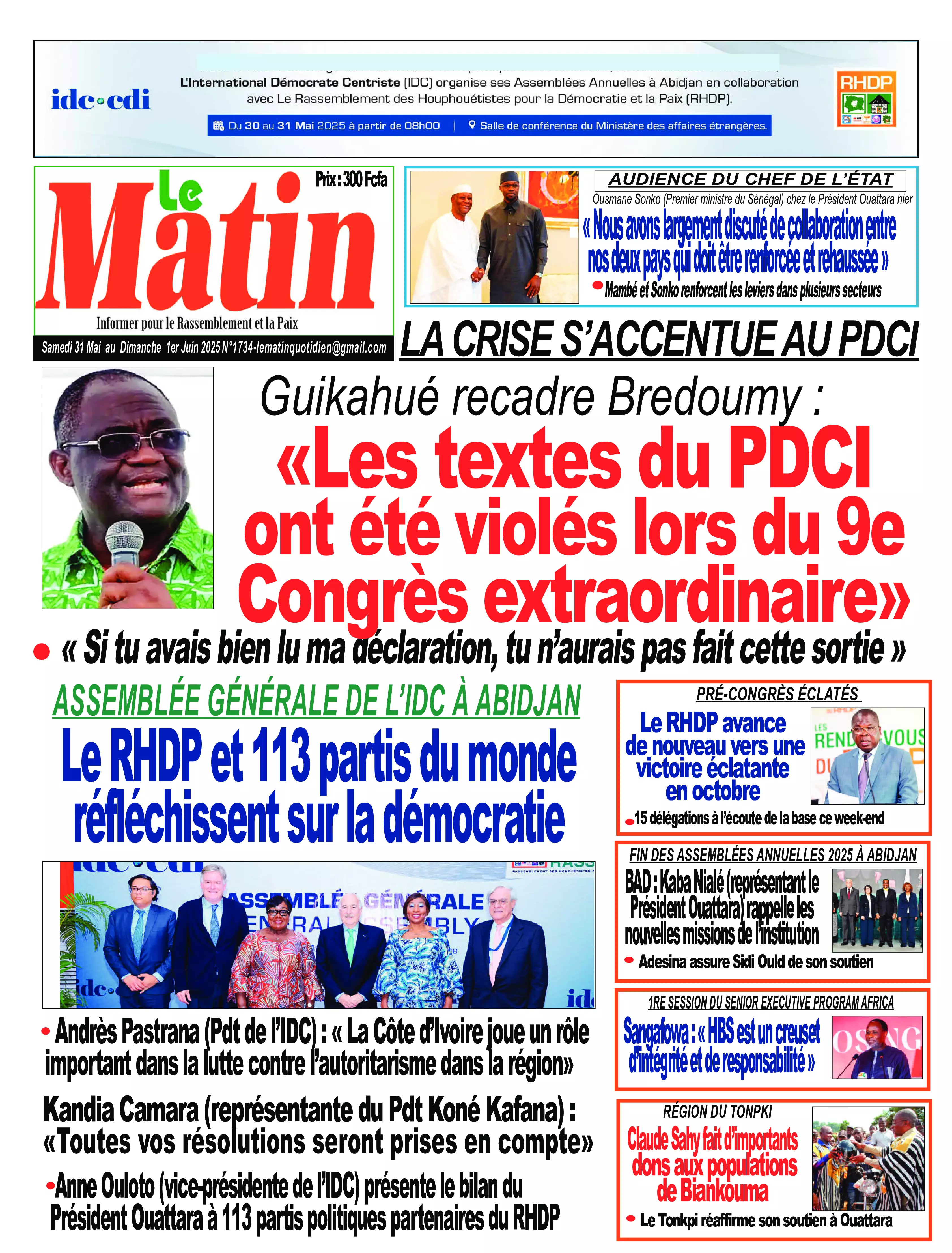 N° 1734 - 2025-05-31