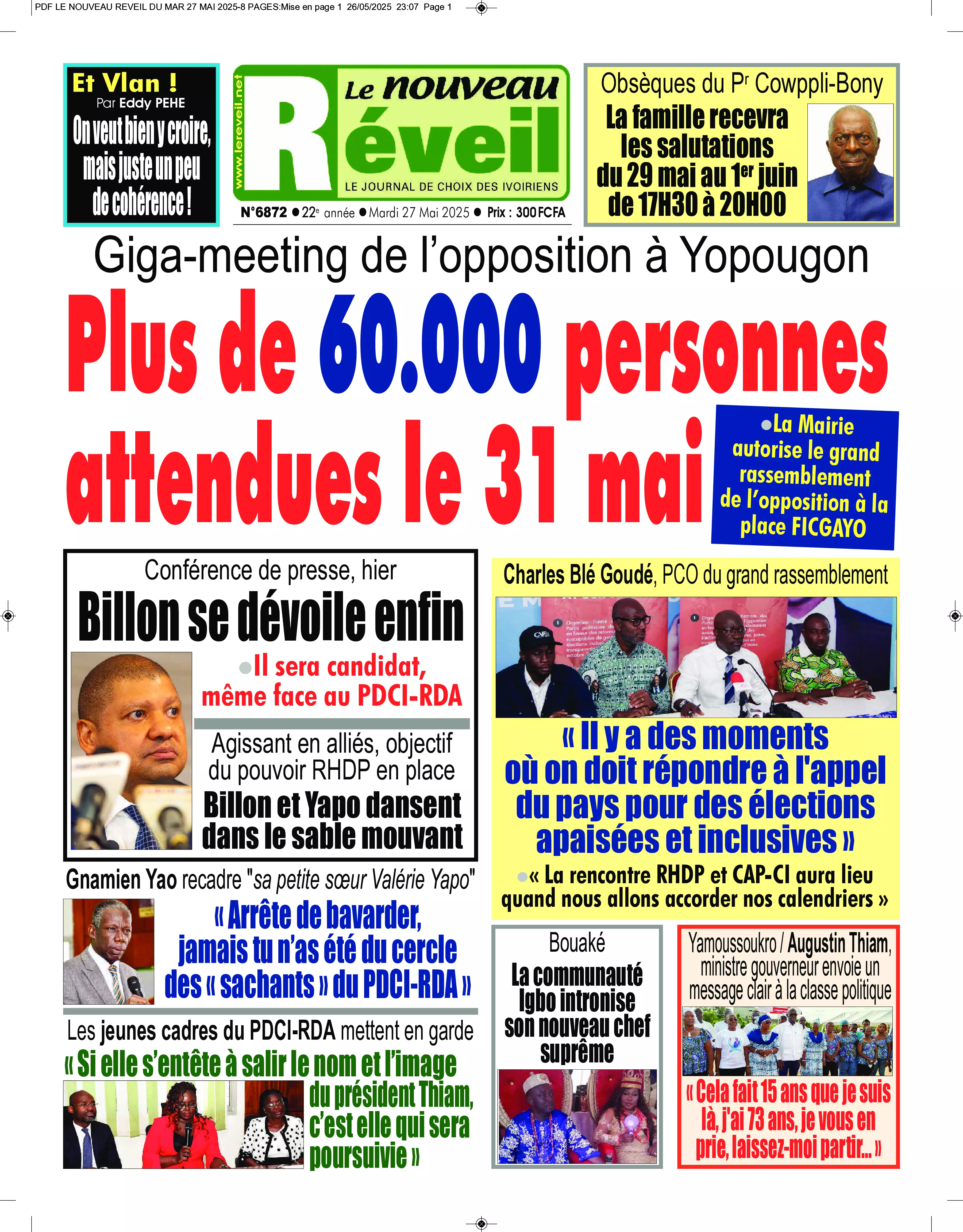 N° 6872 - 2025-05-27
