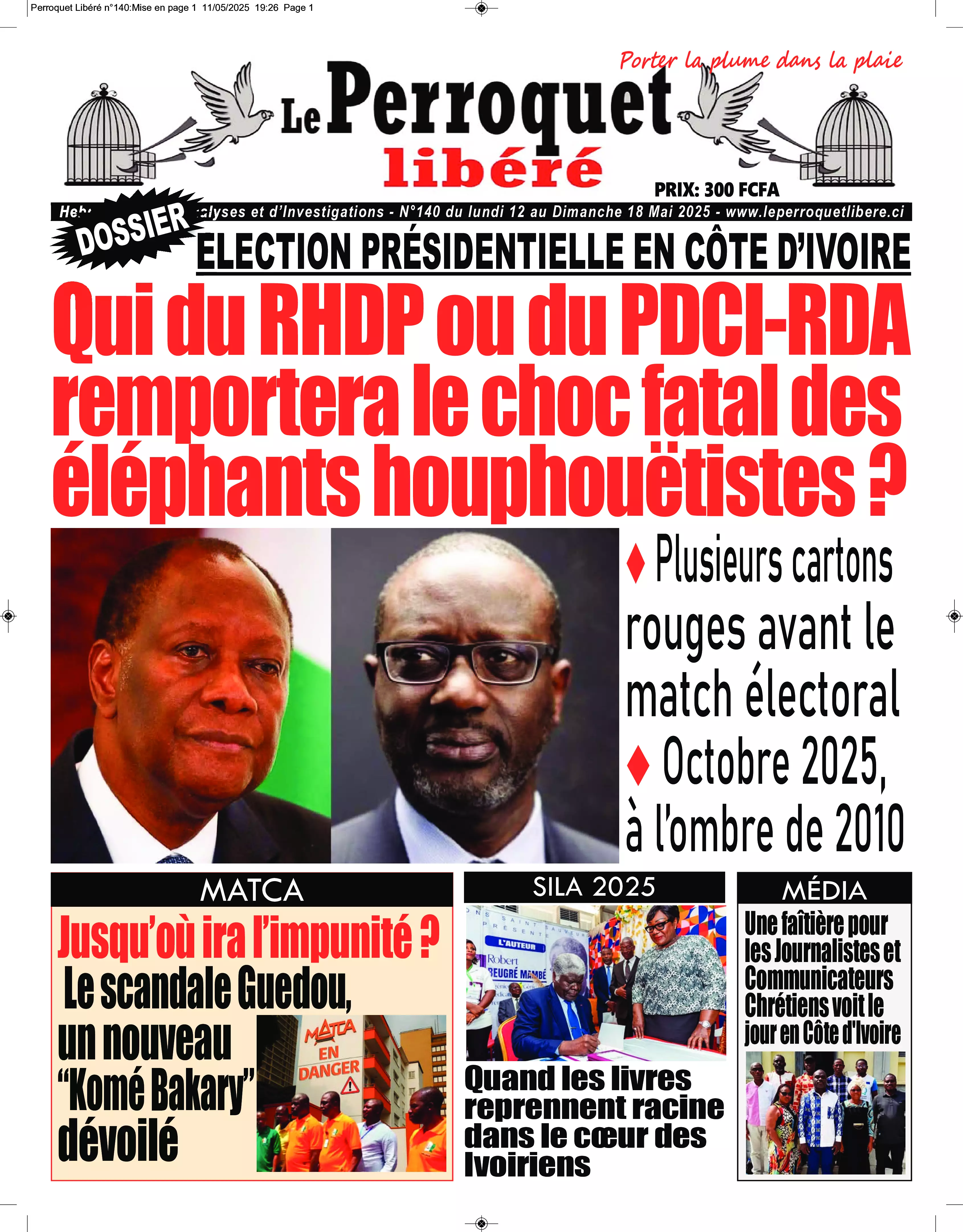 N° 141 - 2025-05-12