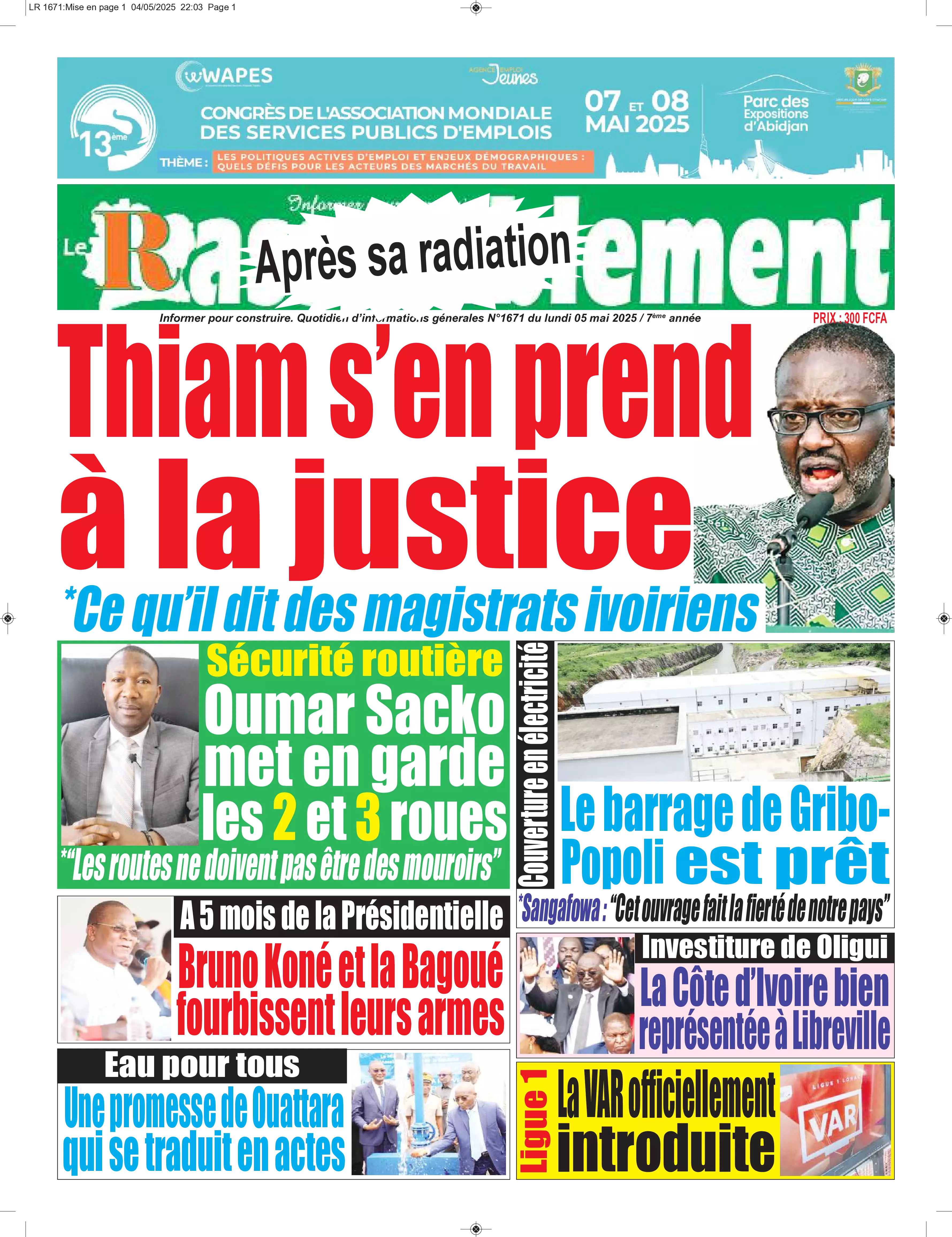 N° 1671 - 2025-05-05