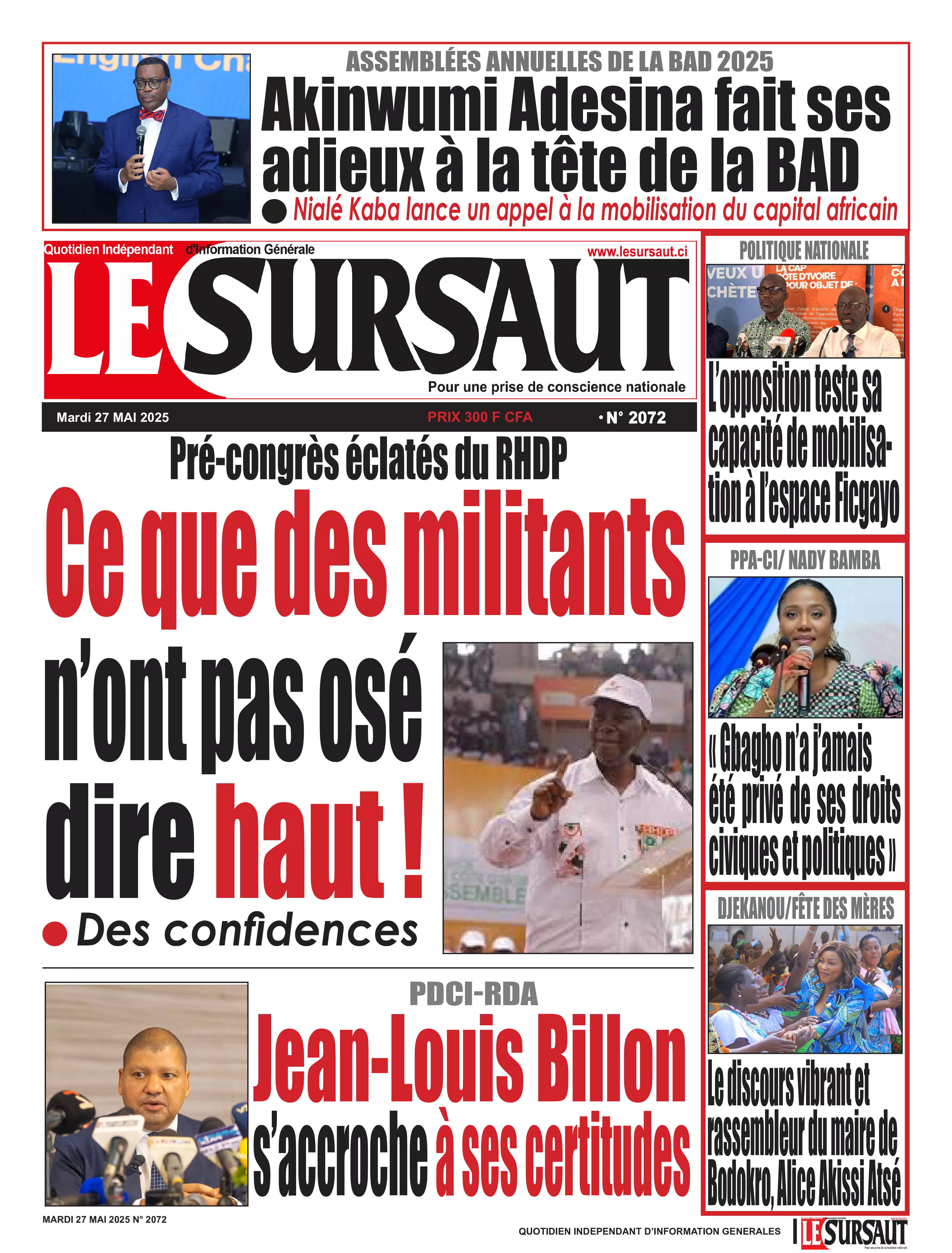 N° 2072 - 2025-05-27
