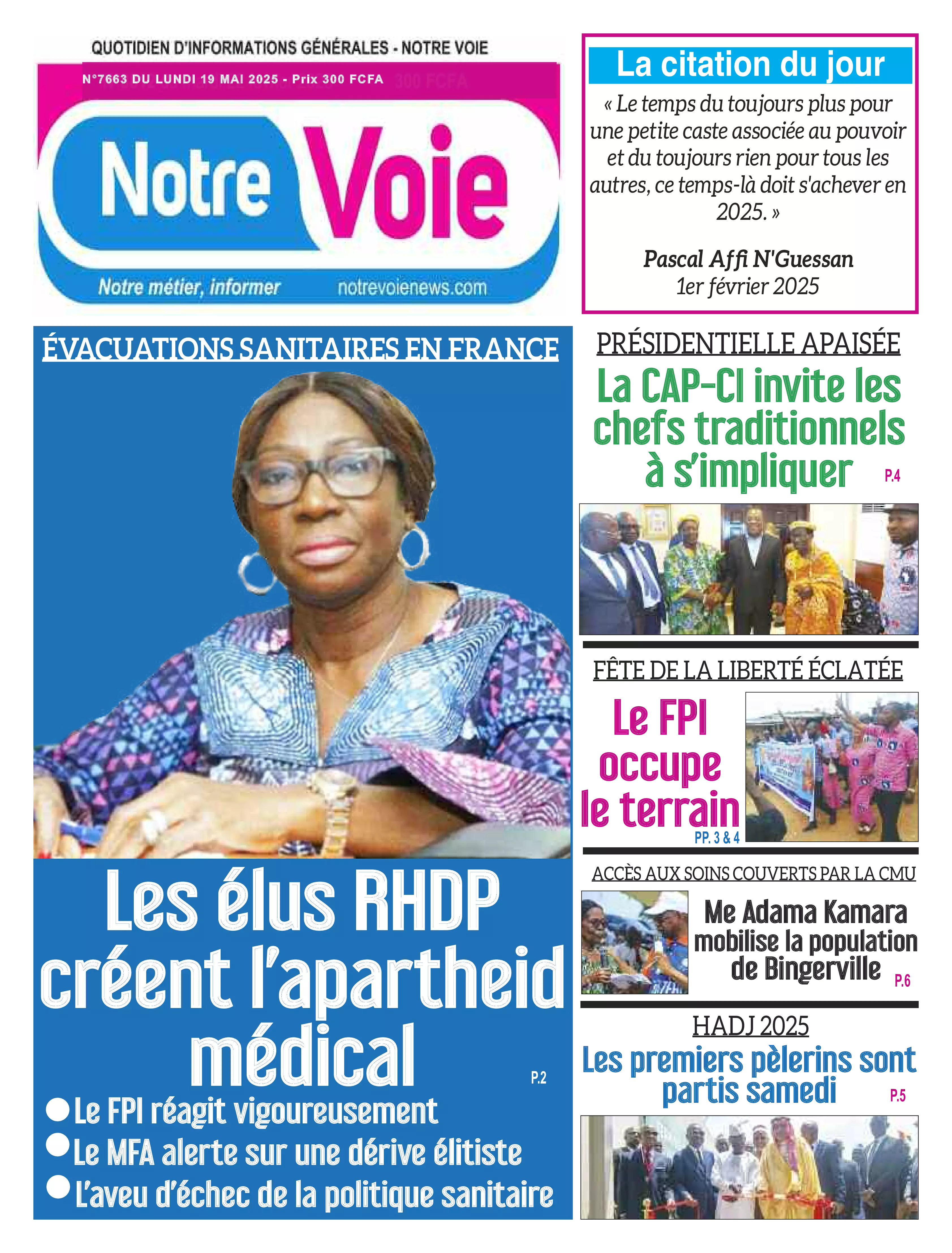 N° 7663 - 2025-05-19