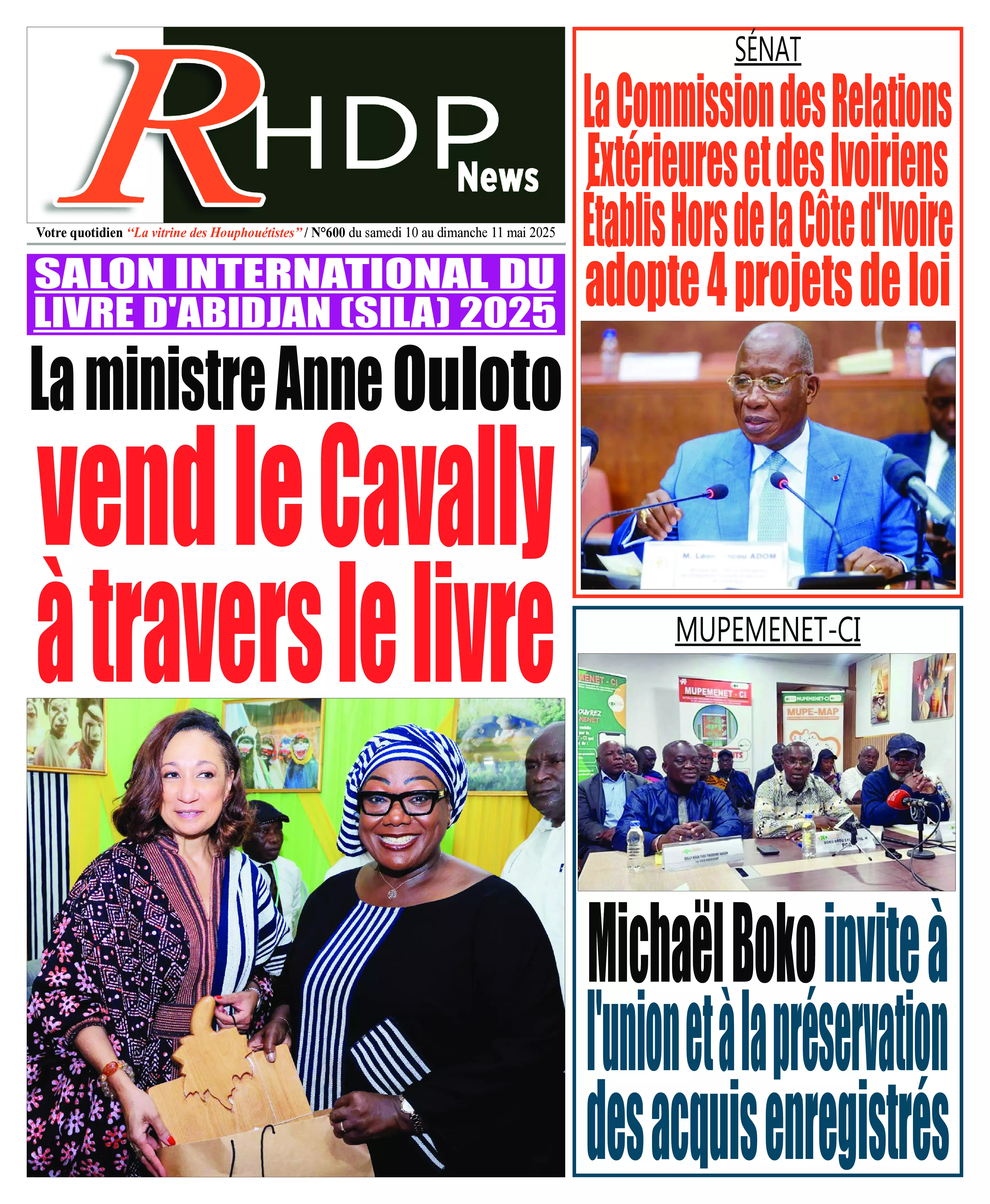 N° 600 - 2025-05-10
