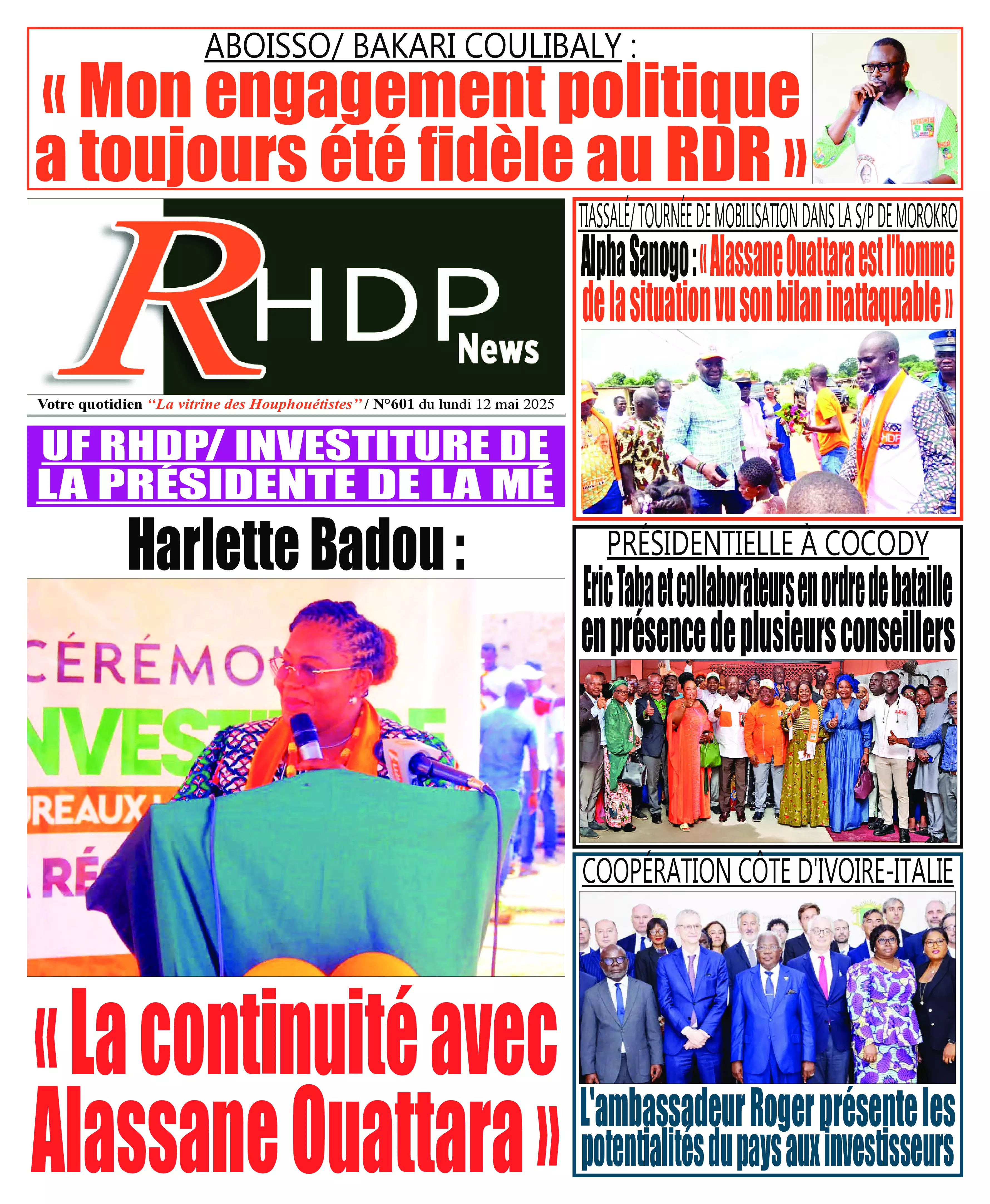 N° 601 - 2025-05-12