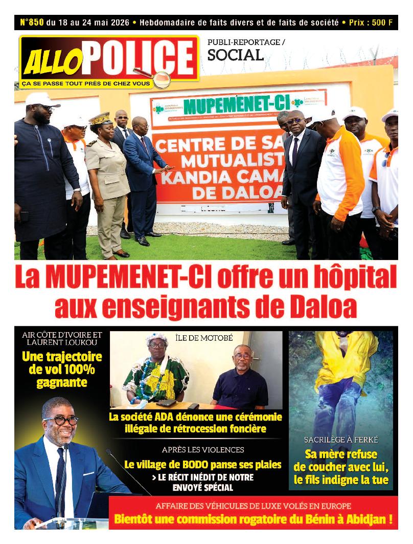 ALLO POLICE N° 850