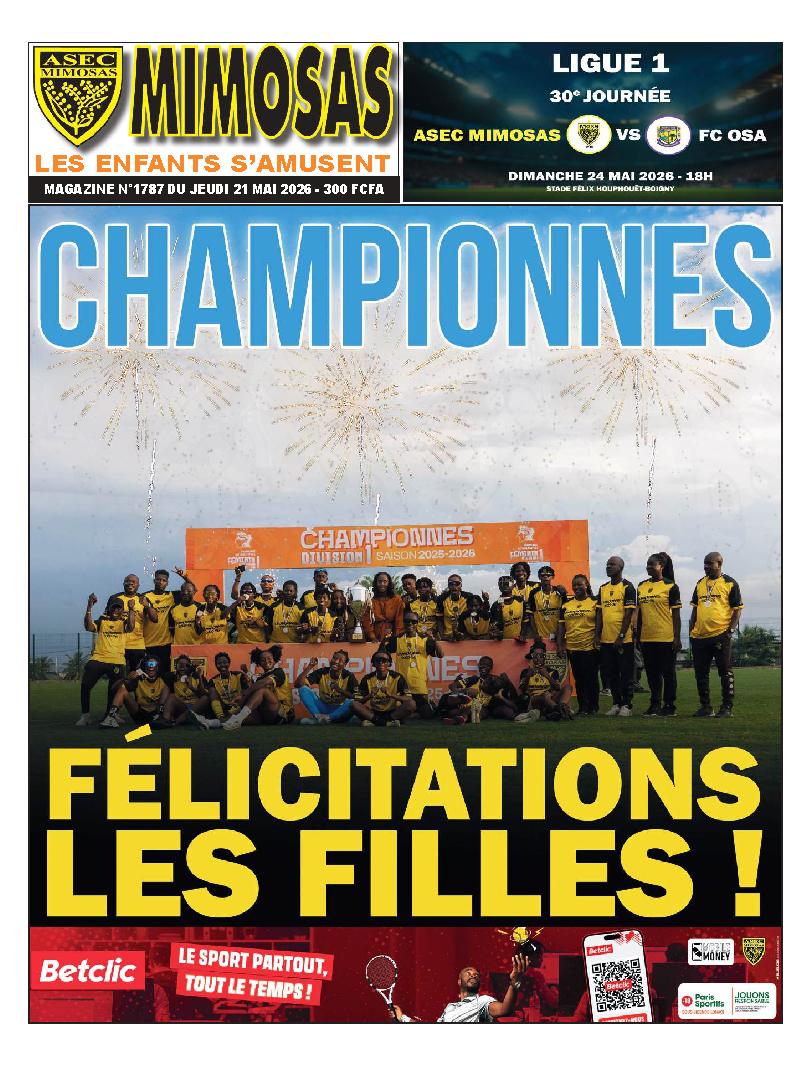 ASEC MIMOSAS N° 1787