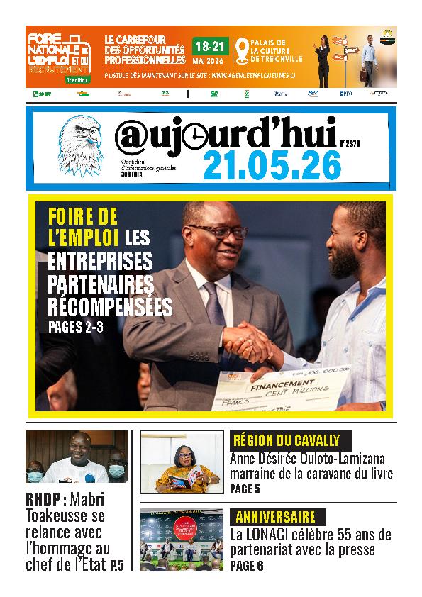 AUJOURD'HUI N° 2376