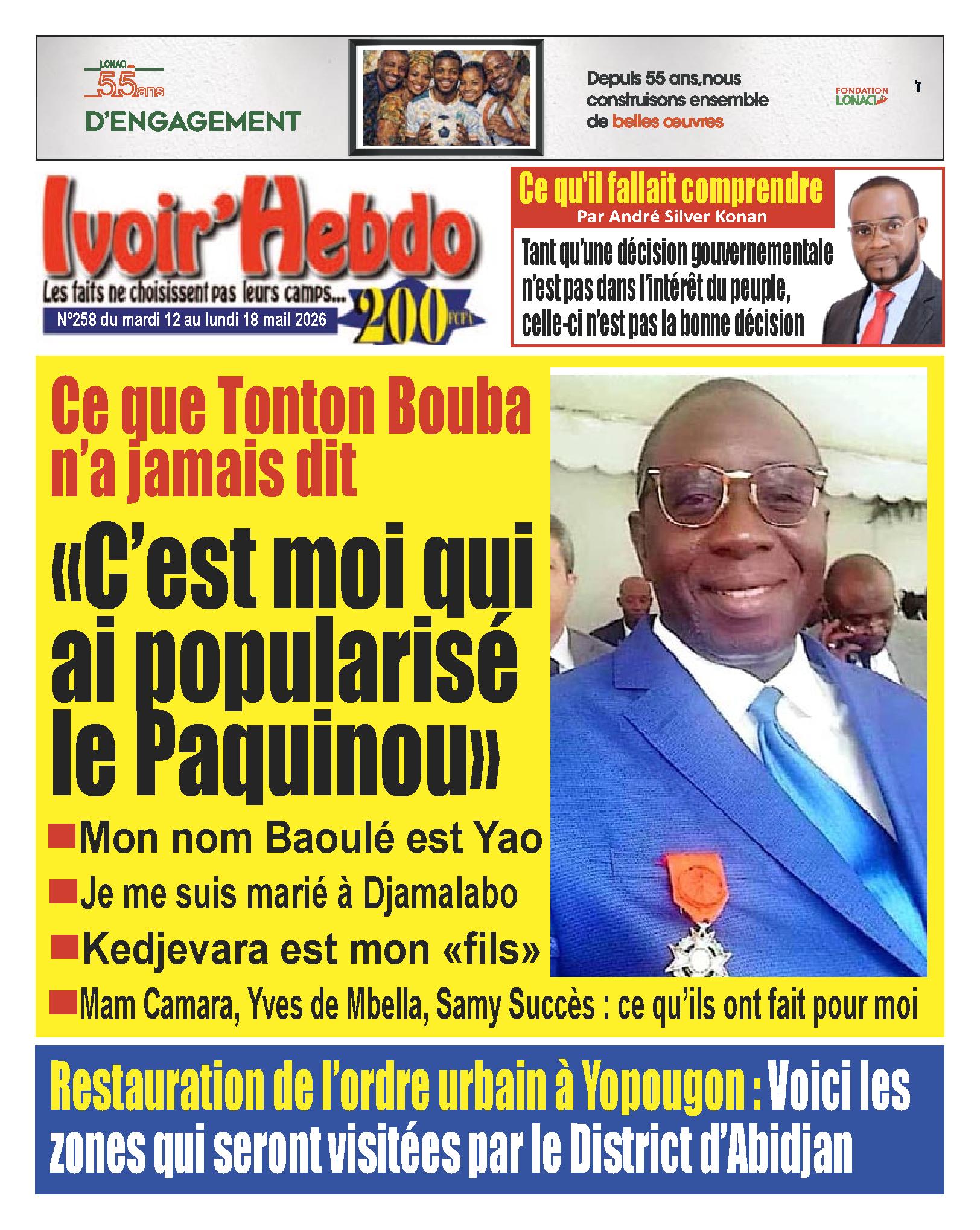 IVOIR HEBDO N° 258