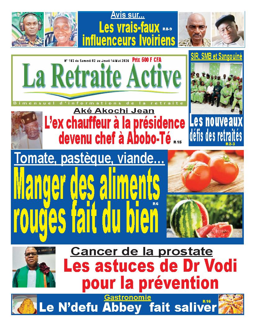 LA RETRAITE ACTIVE N° 183