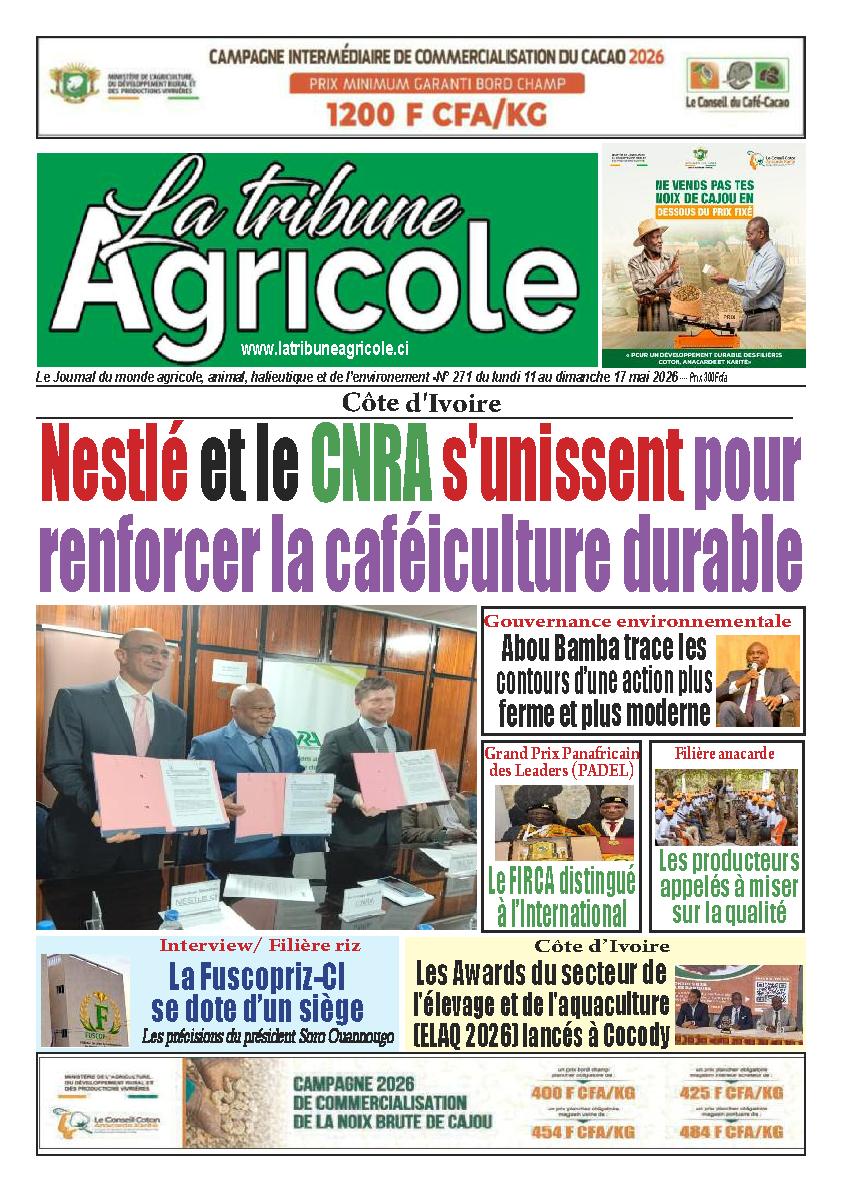 LA TRIBUNE AGRICOLE N° 271