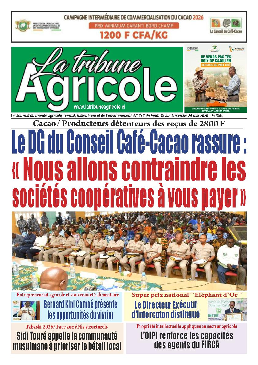 LA TRIBUNE AGRICOLE N° 272