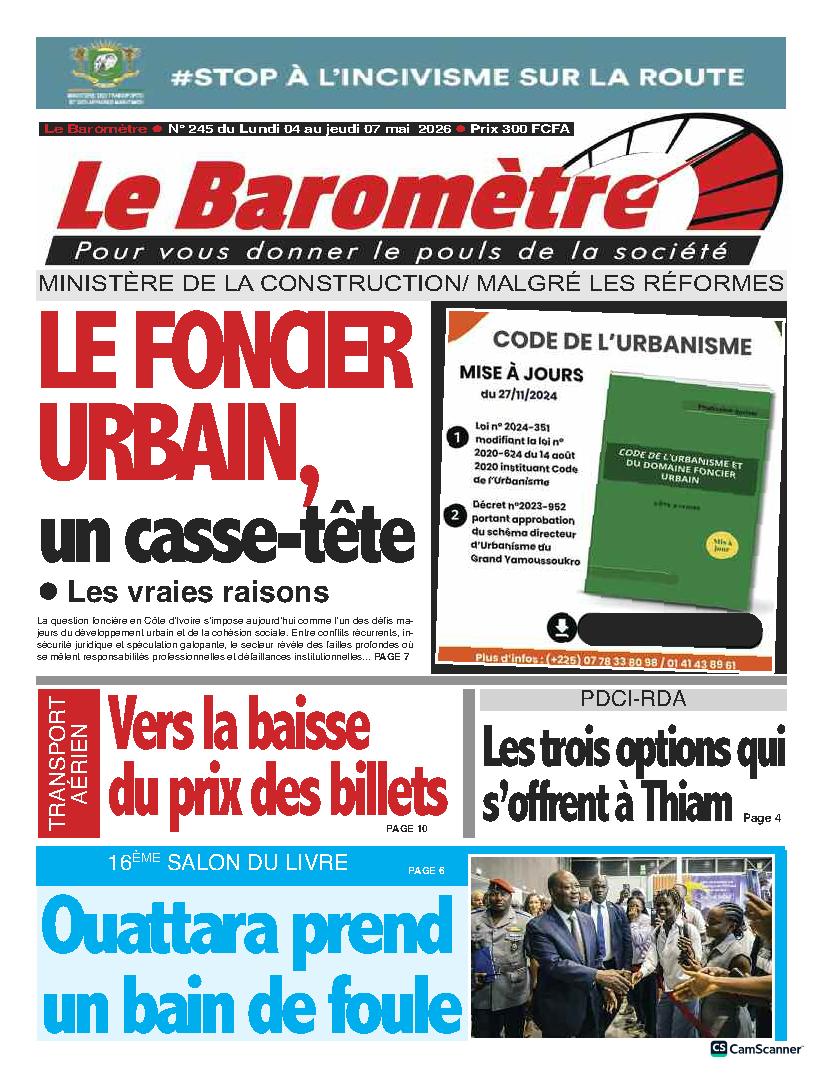 LE BAROMETRE N° 245
