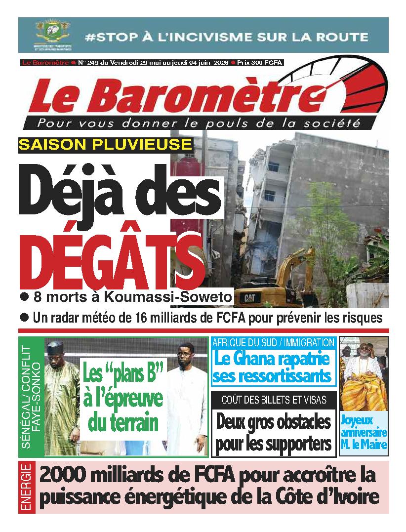 LE BAROMETRE N° 249