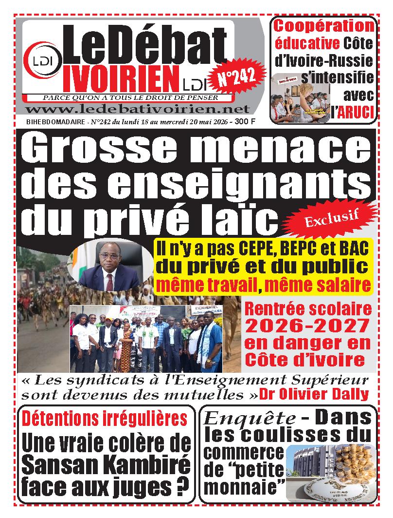 LE DEBAT IVOIRIEN N° 242