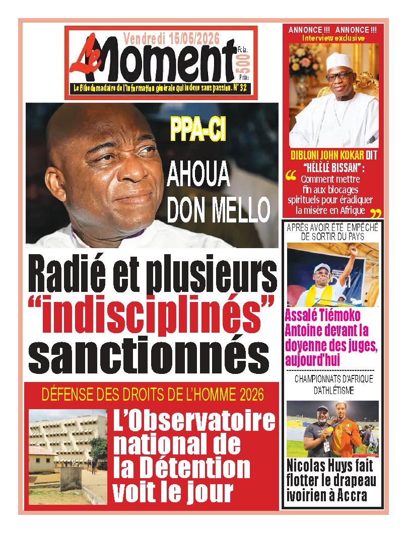 LE MOMENT N° 32