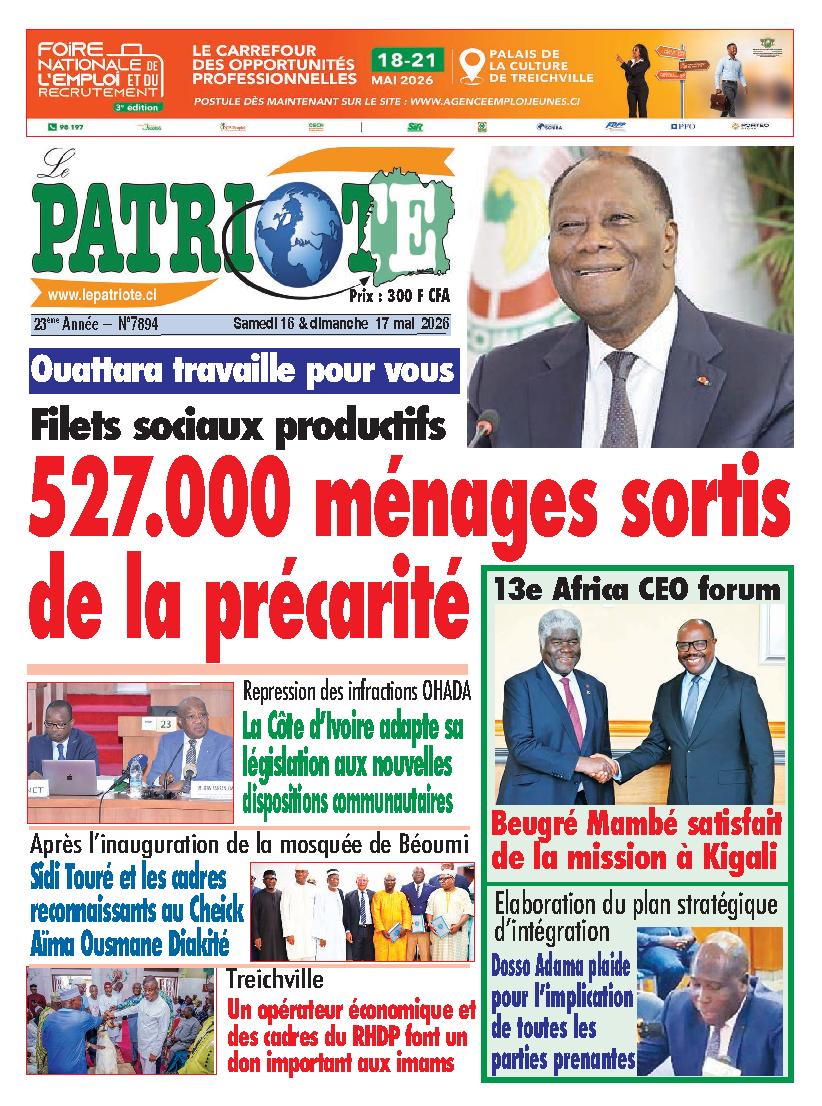 LE PATRIOTE N° 7894