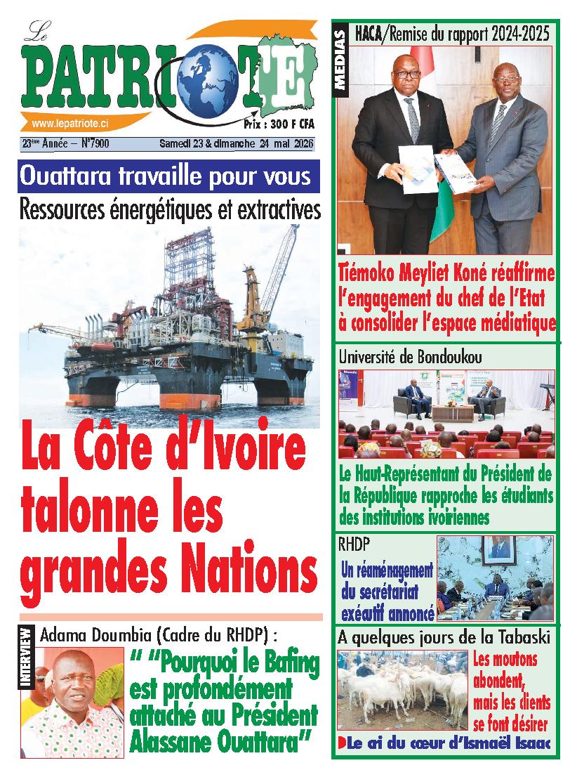 LE PATRIOTE N° 7900