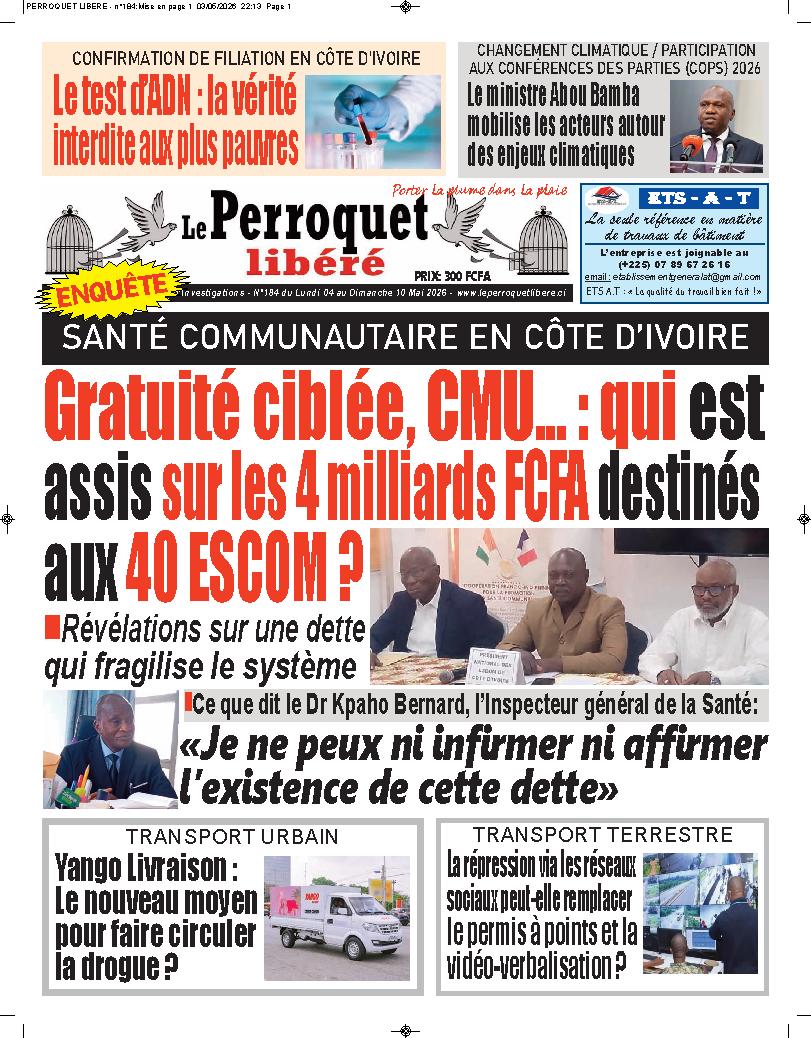 LE PERROQUET LIBERE N° 184