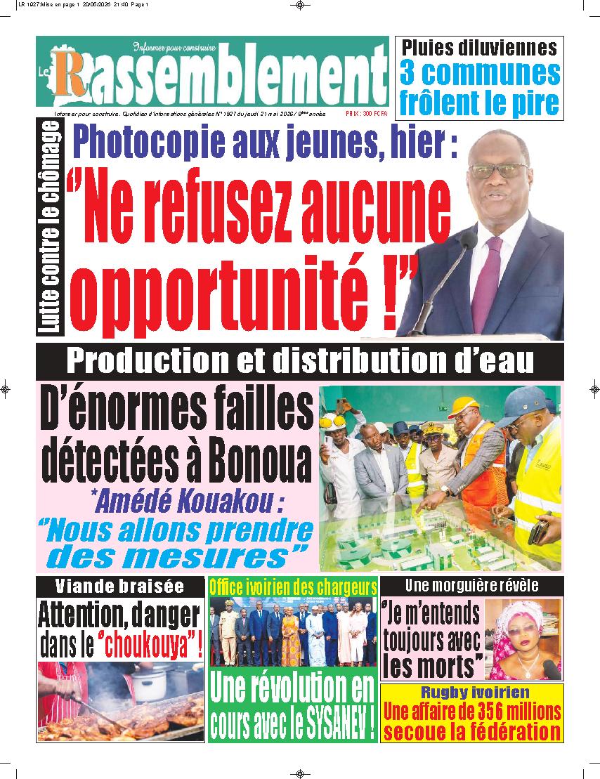 LE RASSEMBLEMENT N° 1927