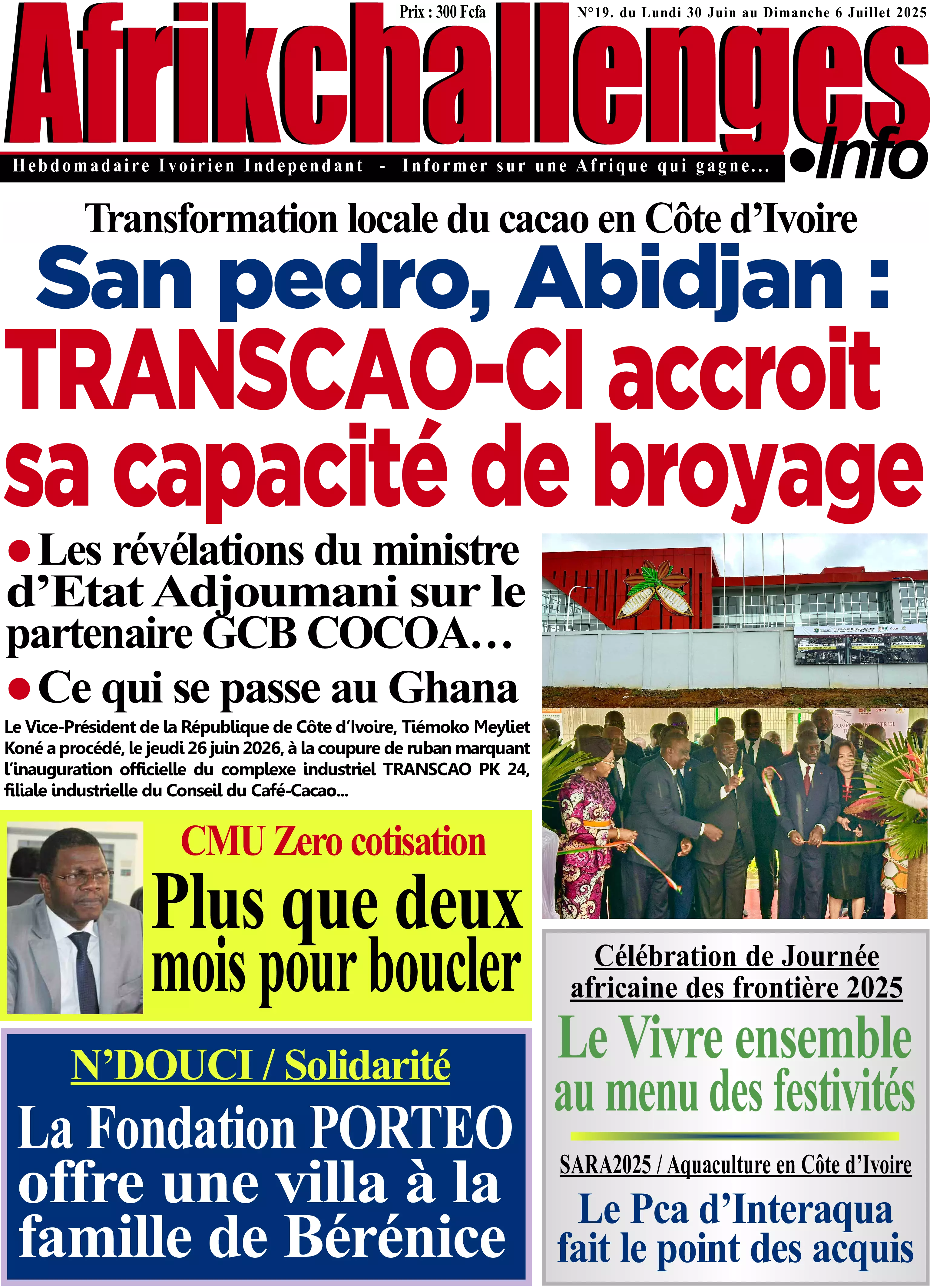 AFRIKCHALLENGES N° 19