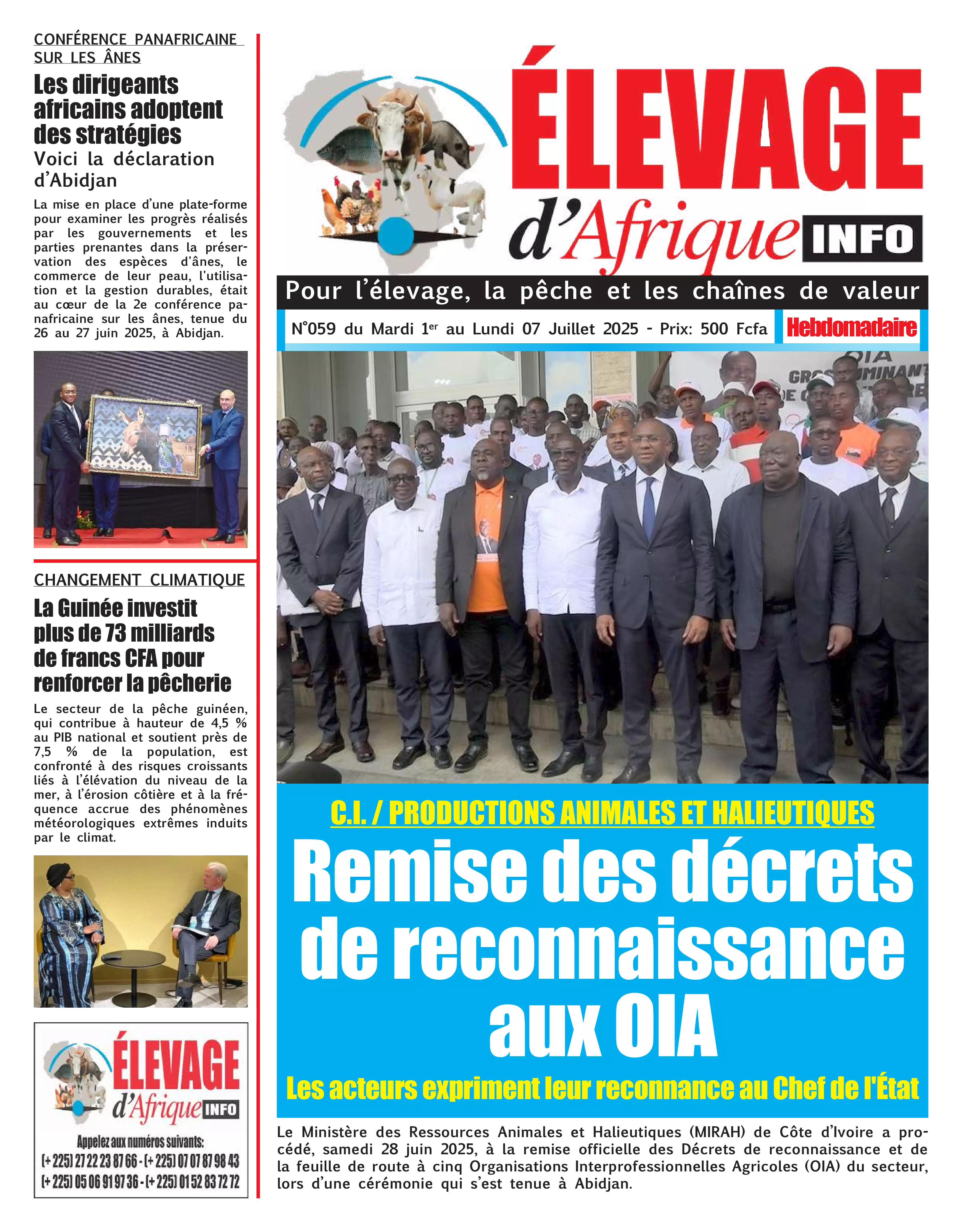ELEVAGE D AFRIQUE N° 59