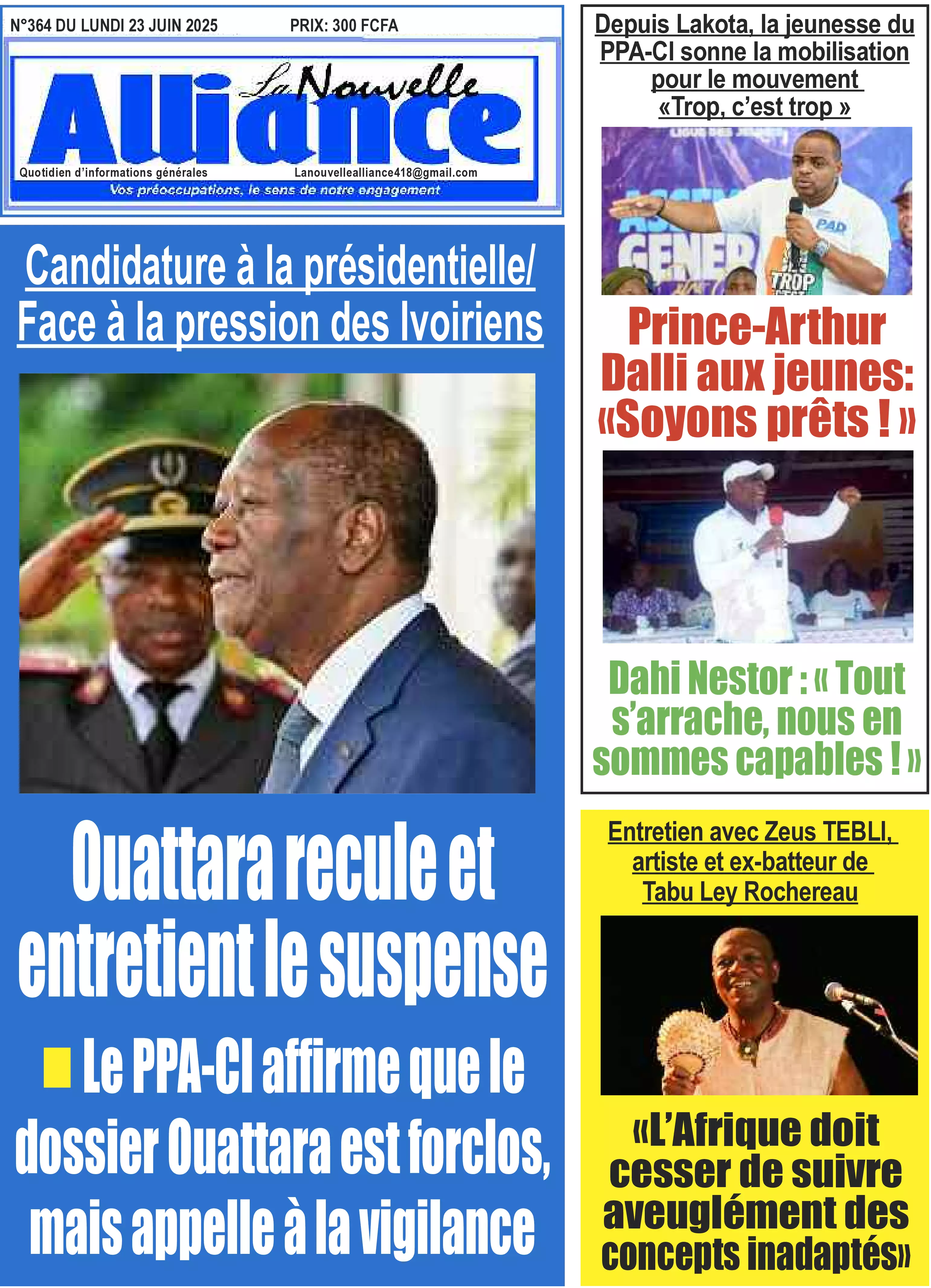 LA NOUVELLE ALLIANCE