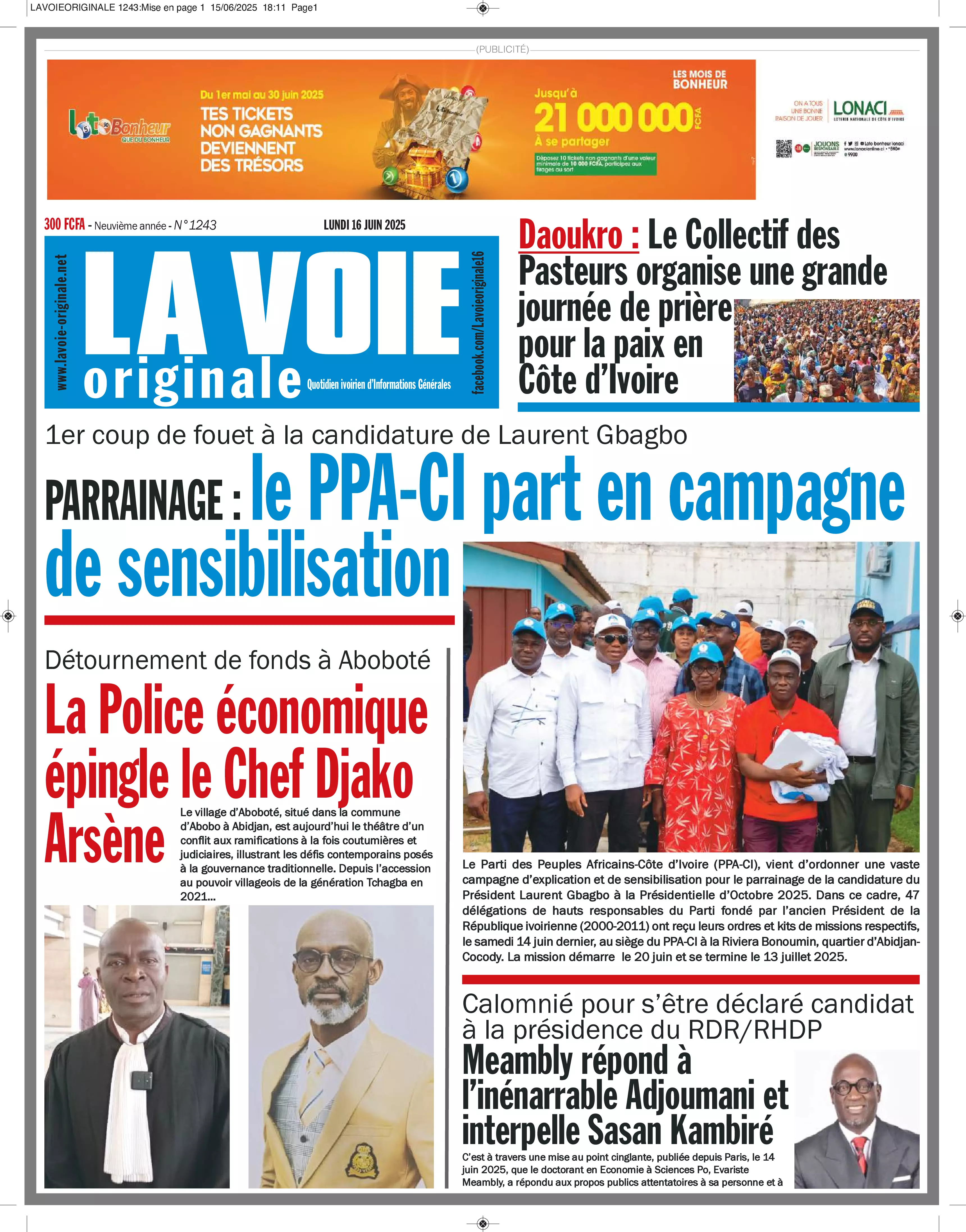 N° 1243 - 2025-06-16