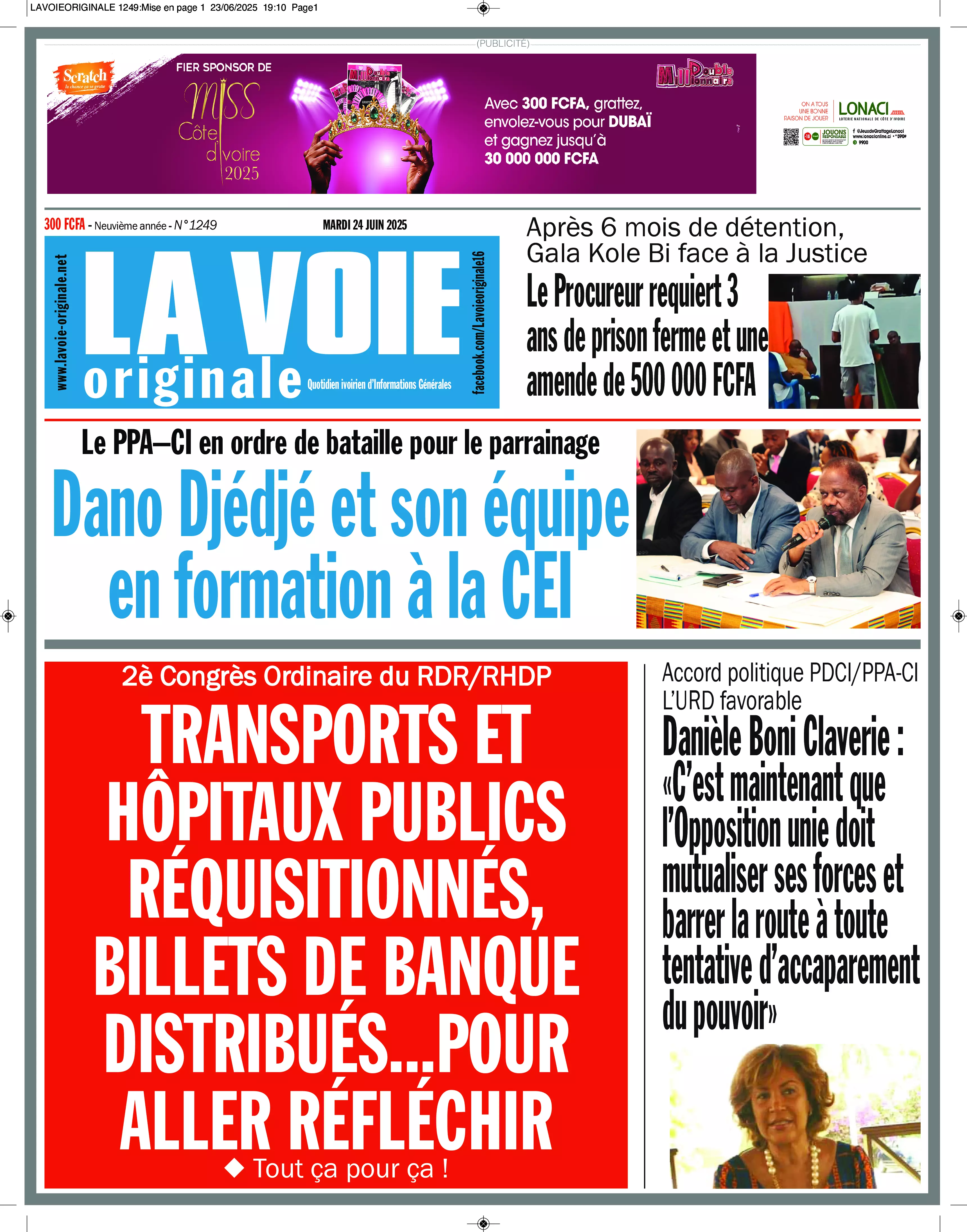 N° 1249 - 2025-06-24