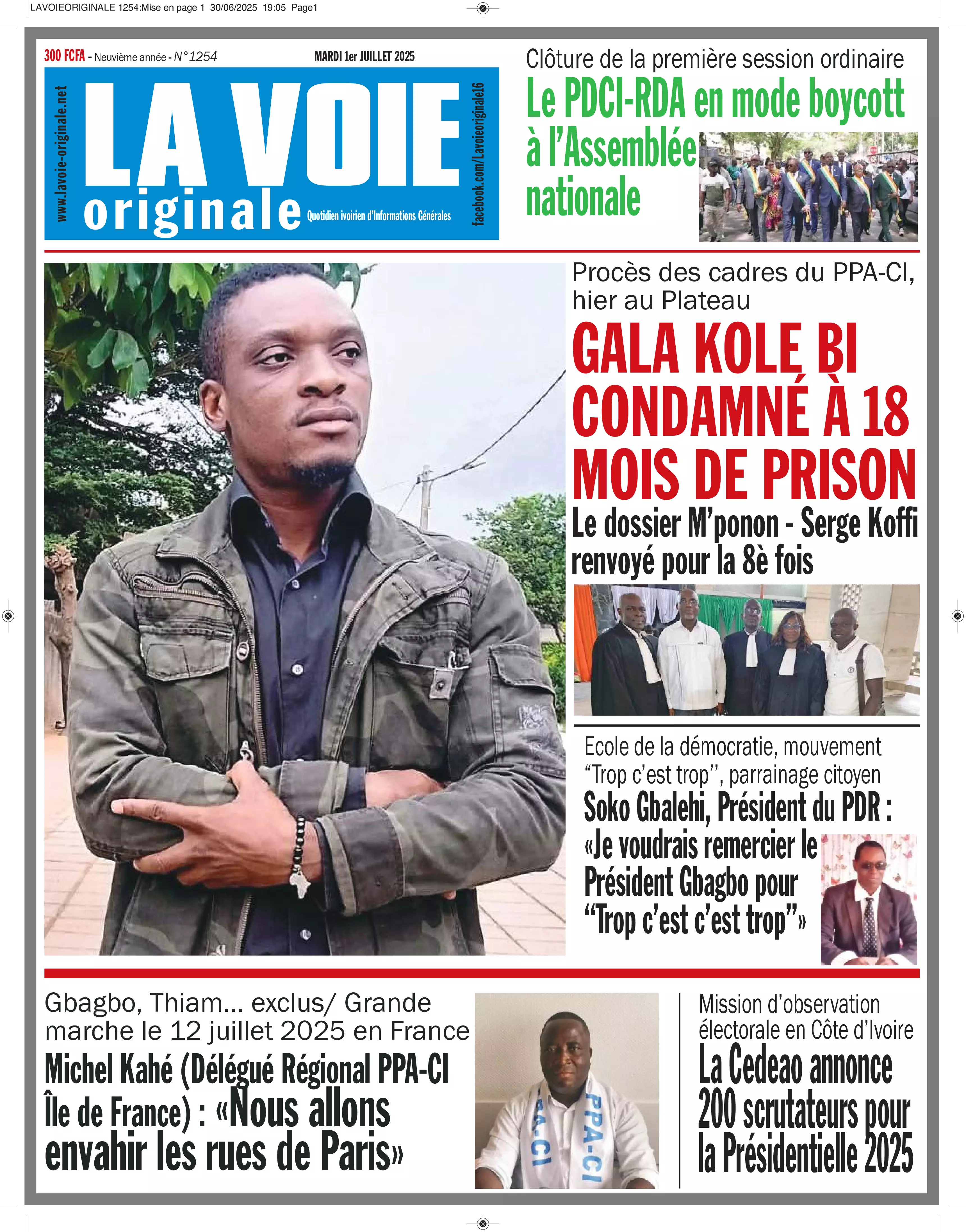 N° 1254 - 2025-07-01