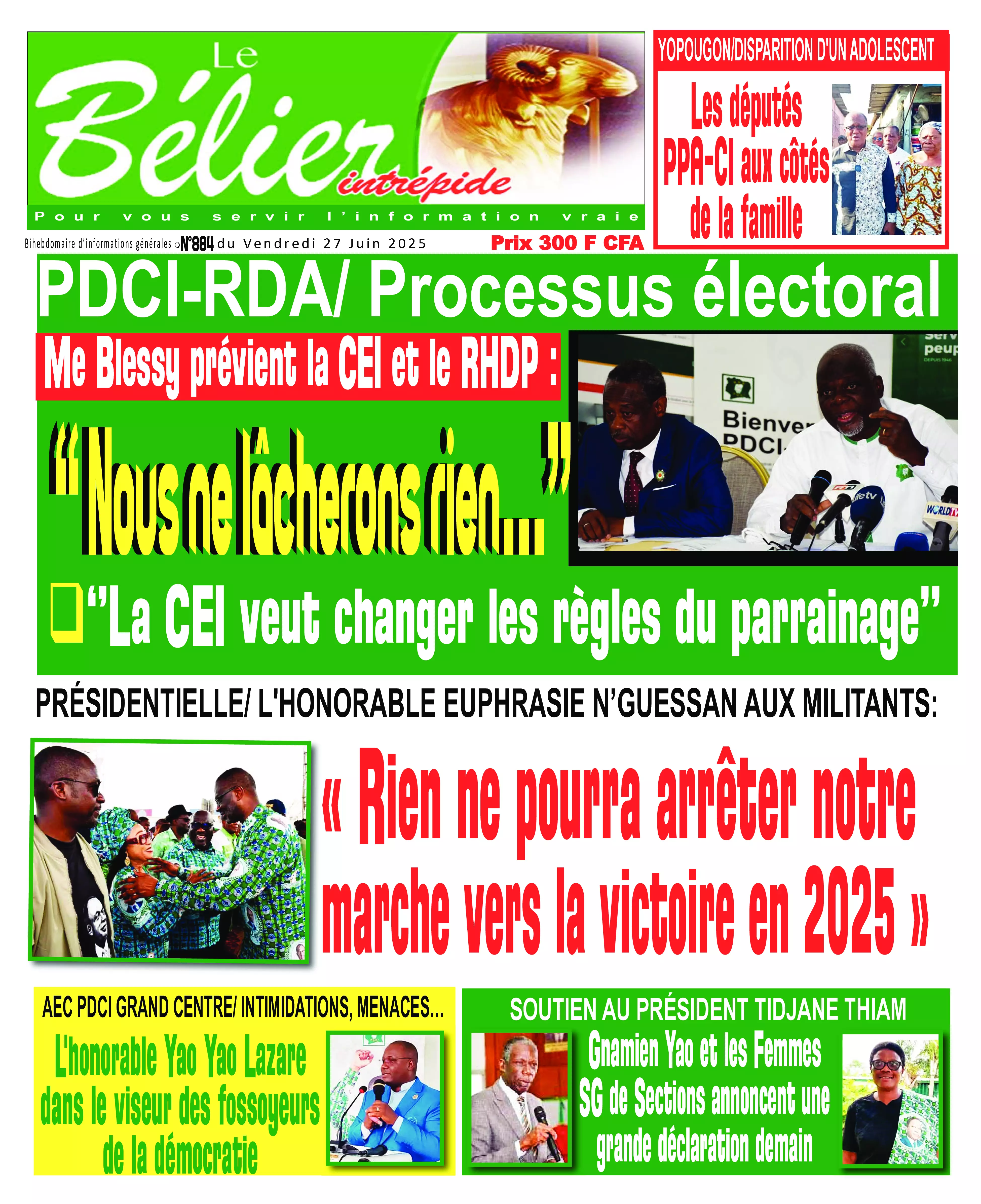 N° 884 - 2025-06-27