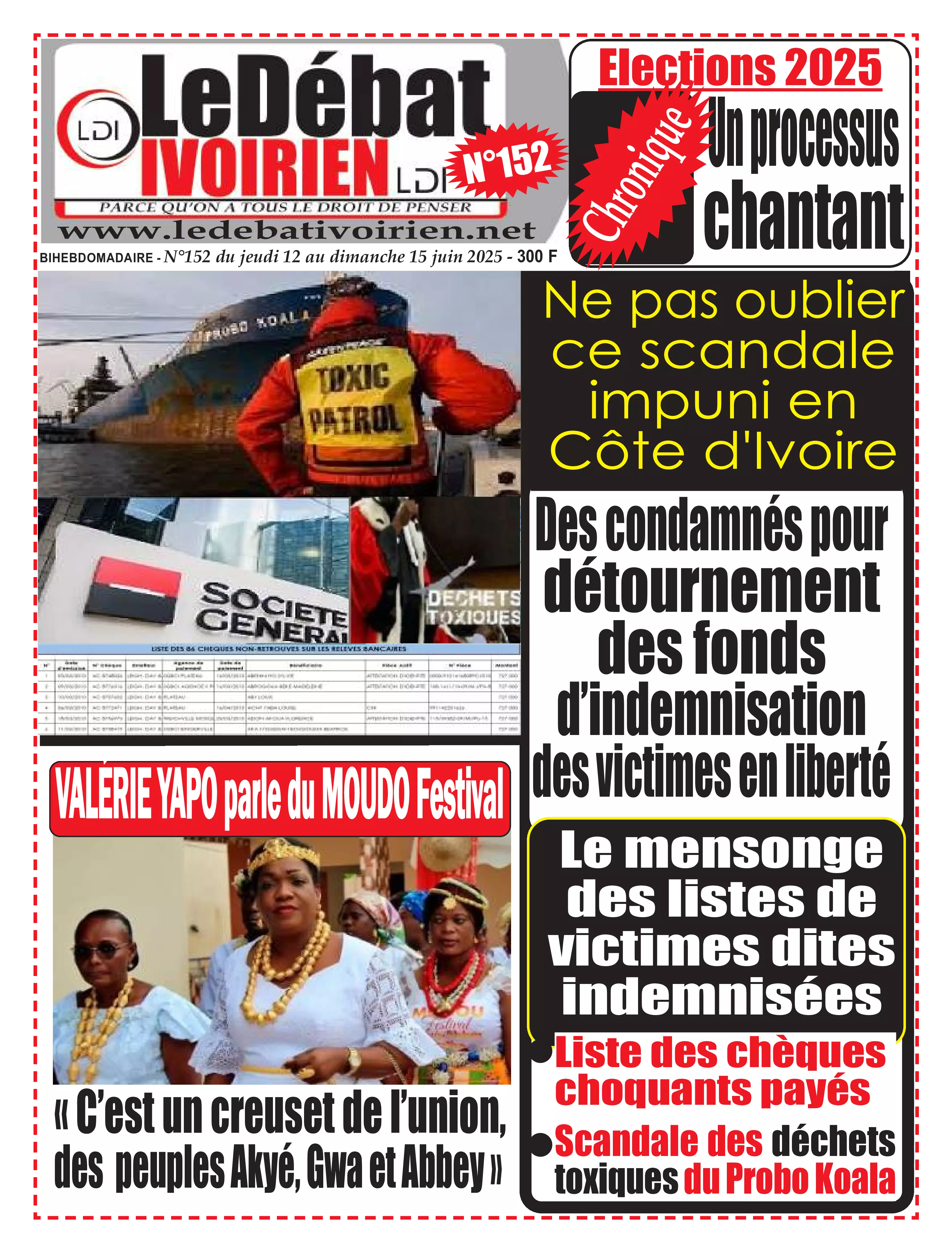 N° 152 - 2025-06-12