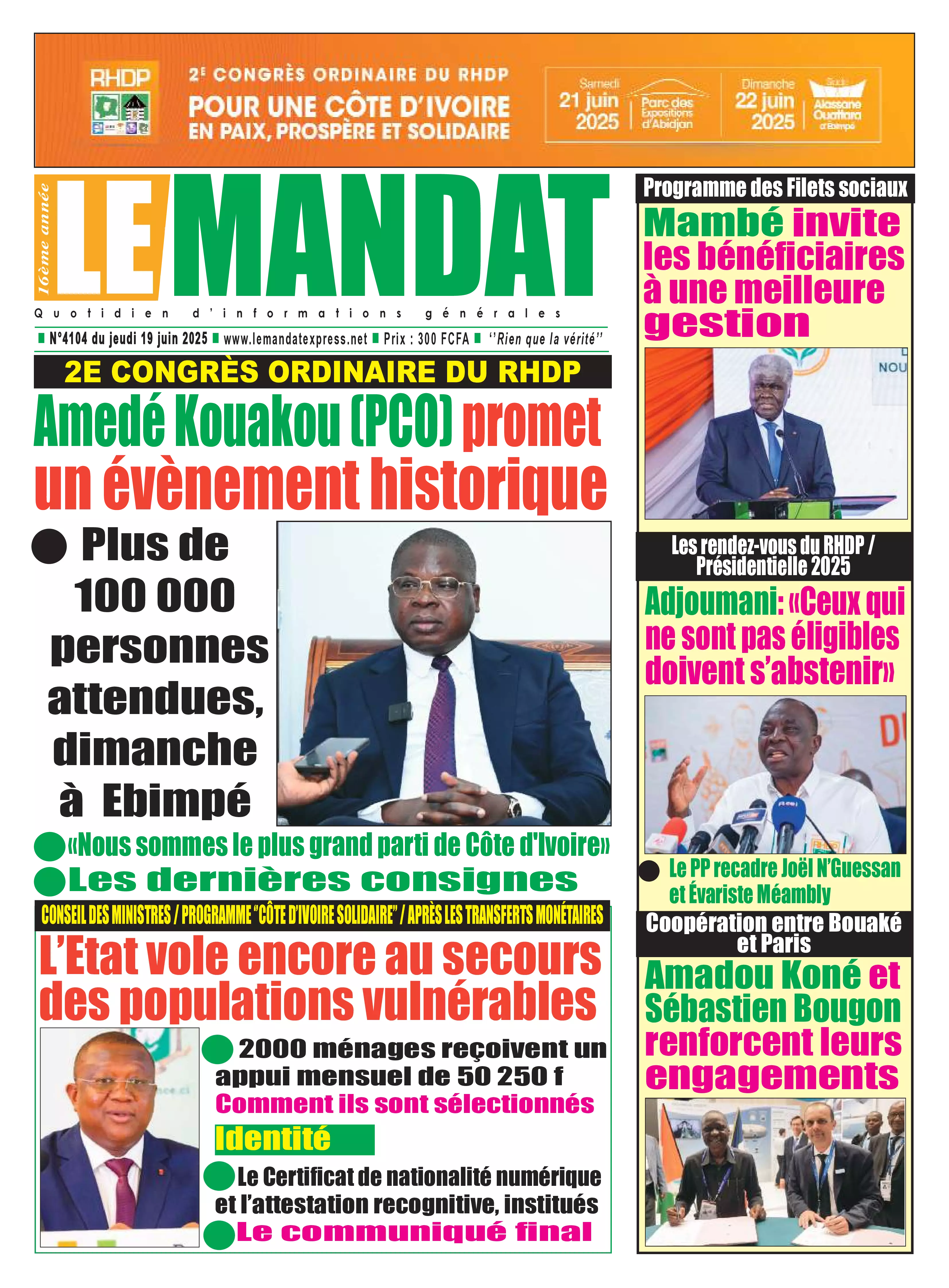 N° 4104 - 2025-06-19