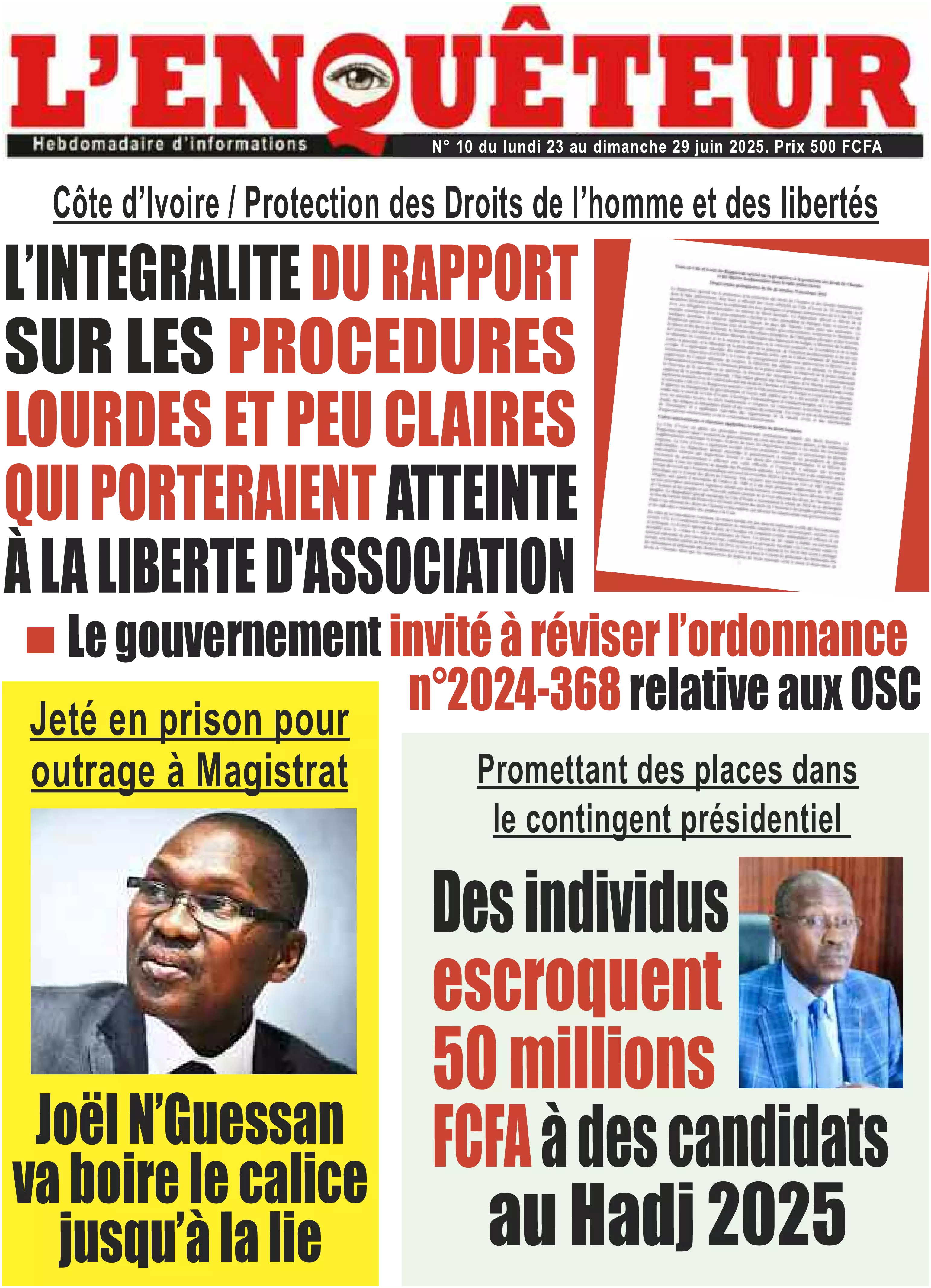 N° 10 - 2025-06-23
