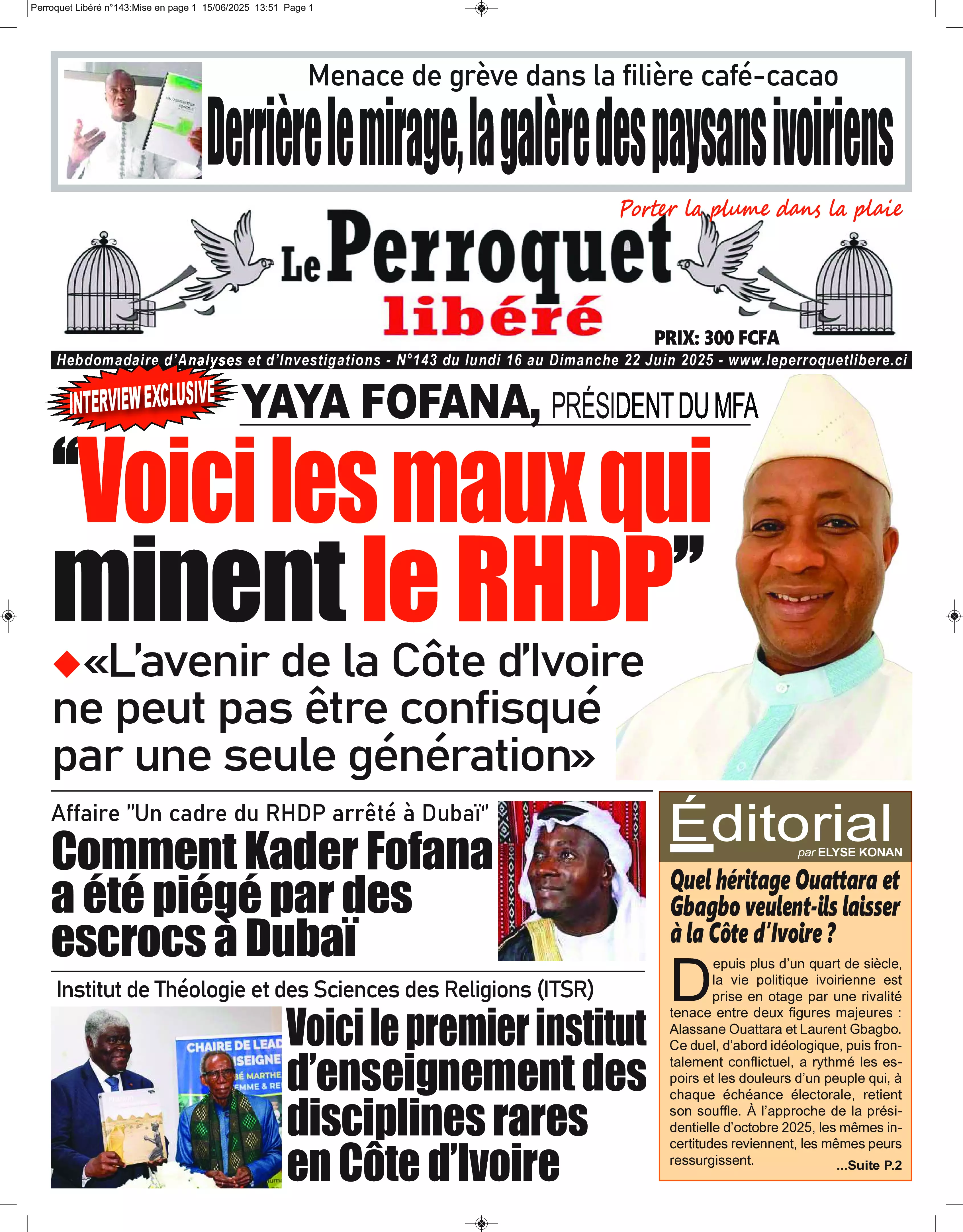 N° 144 - 2025-06-16