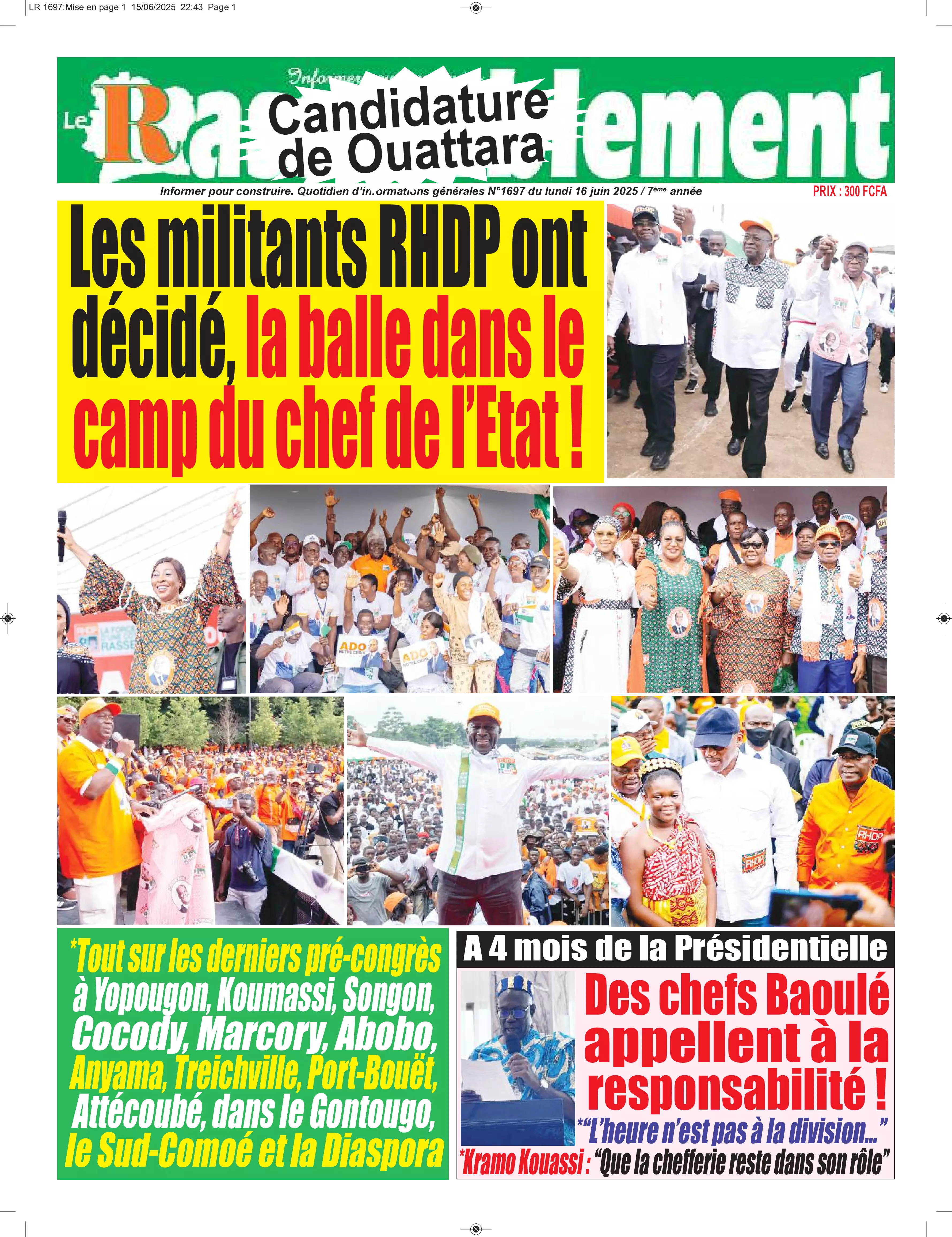 N° 1697 - 2025-06-16