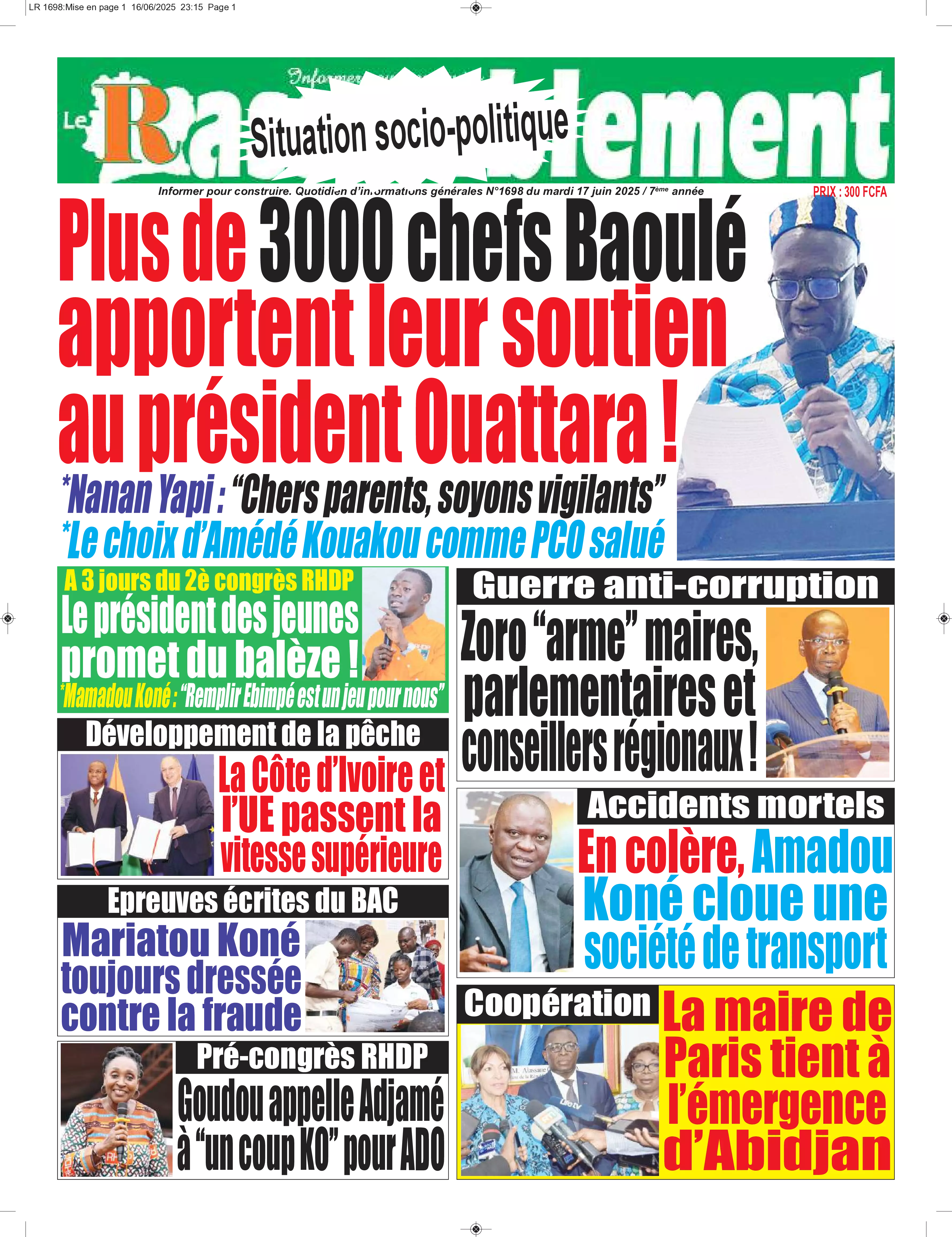 N° 1698 - 2025-06-17