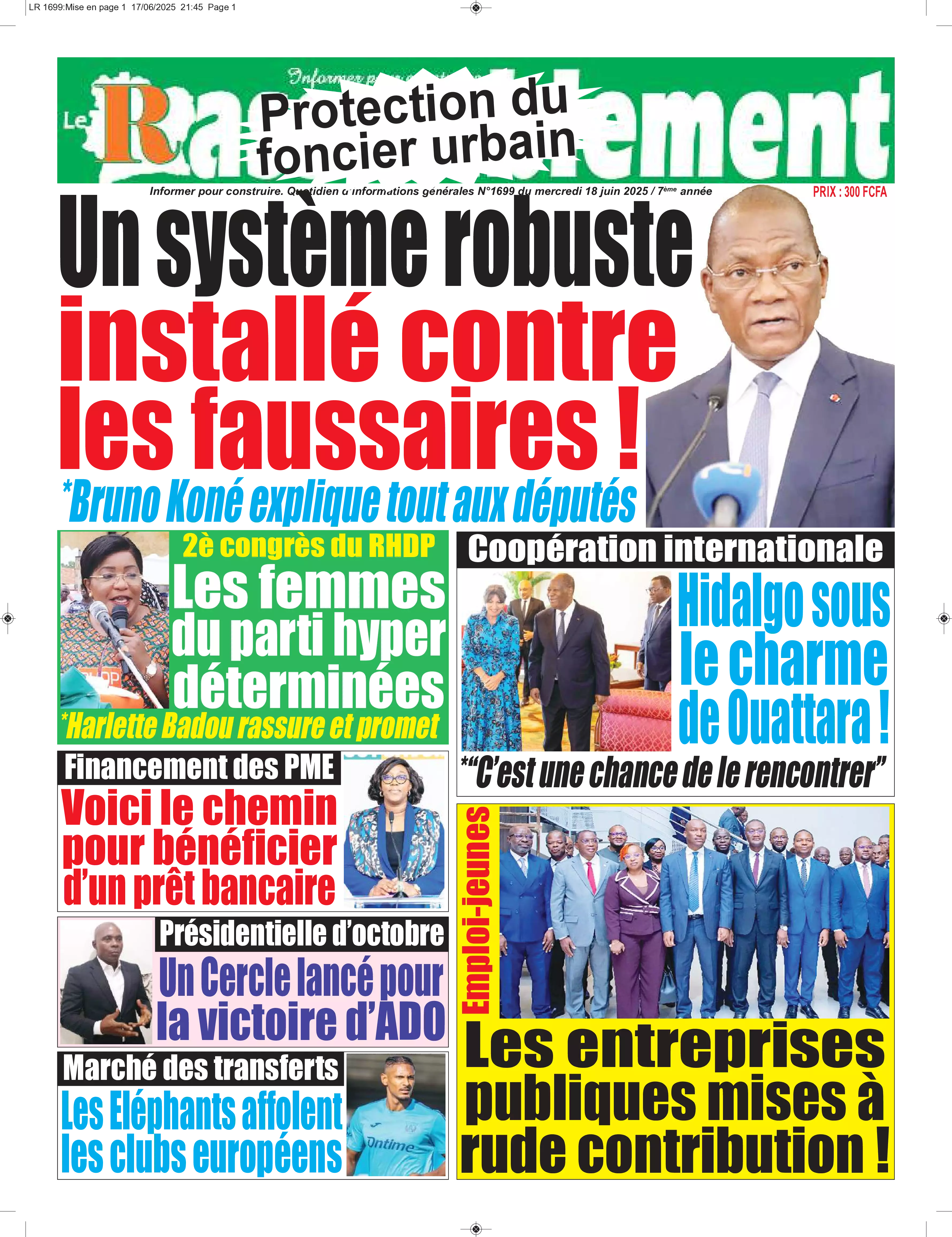 N° 1699 - 2025-06-18